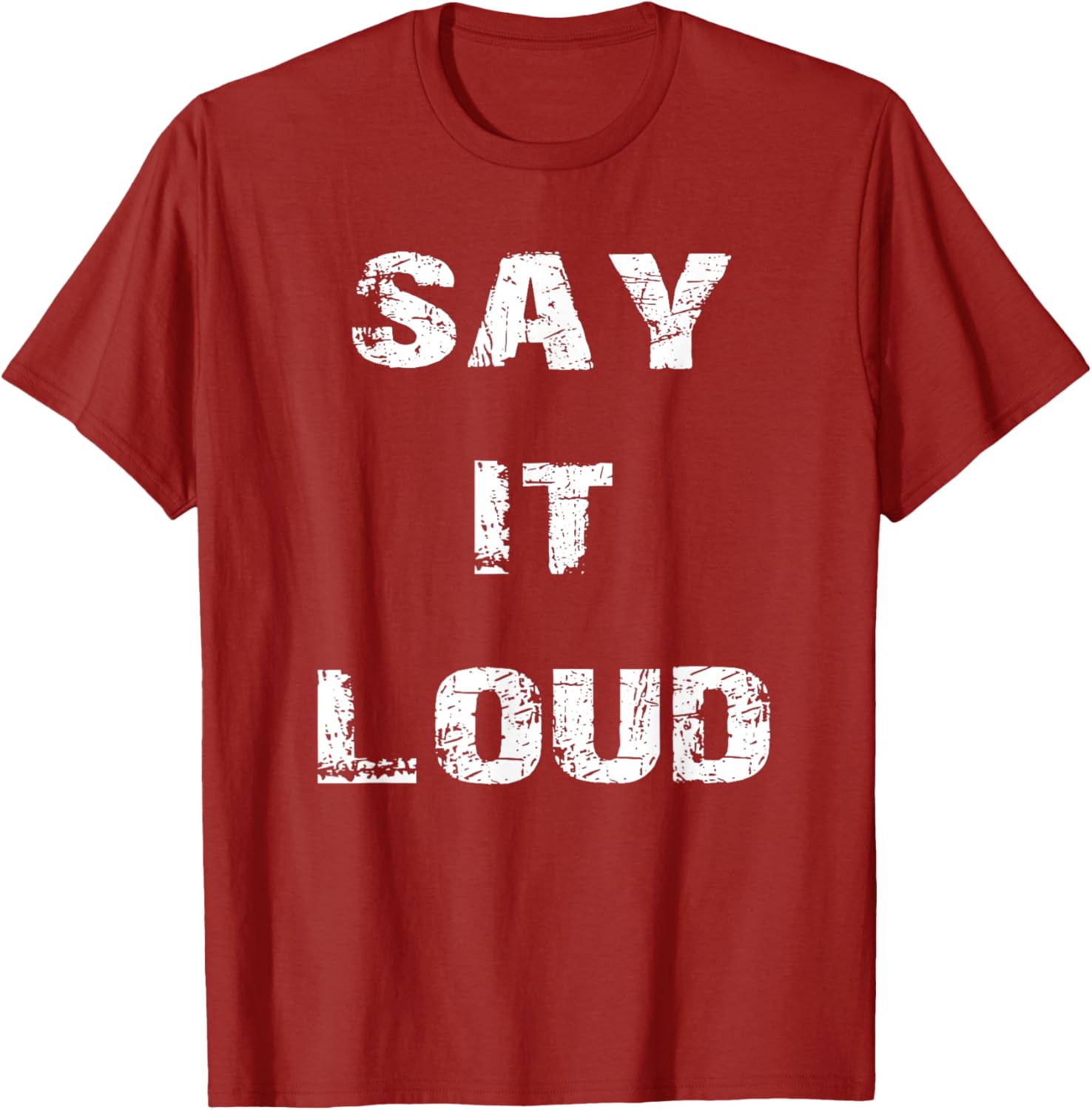 Say It Loud T-Shirt Stylish Graphic Tee for Bold Fashion Statements - 5