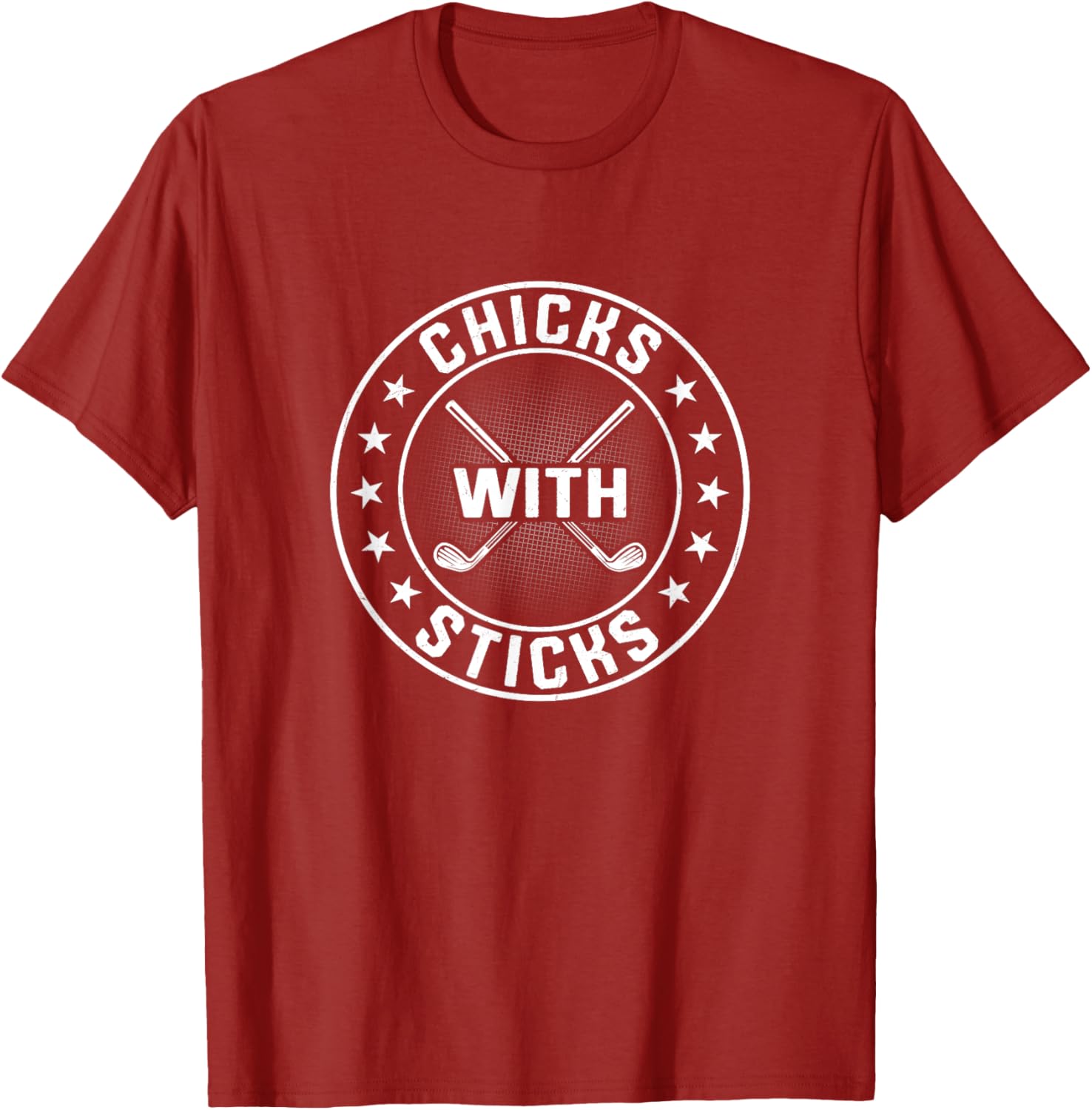 Chicks With Sticks Golf T-Shirt for Women – Fun Golfer Apparel - 25