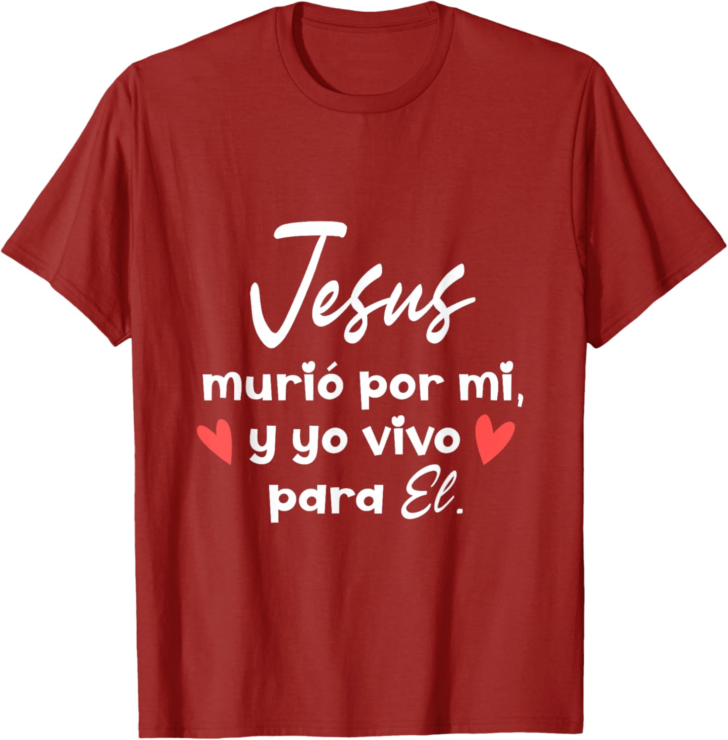 Inspirational Jesus Died For Me Christian T-Shirt for Faithful Living - 9
