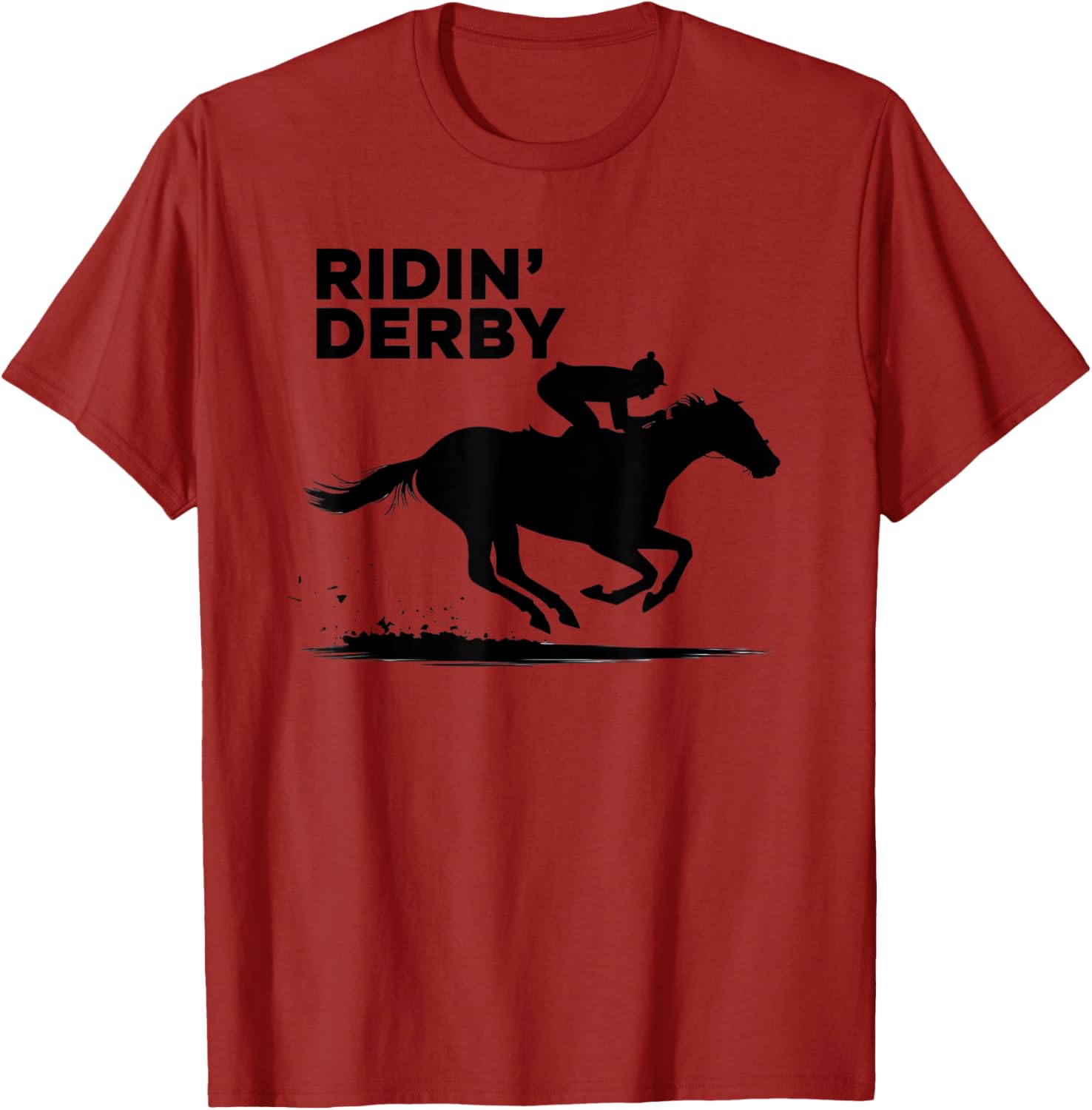 Ridin' Derby T-Shirt for Horse Racing Fans - Perfect for Enthusiasts! - 14