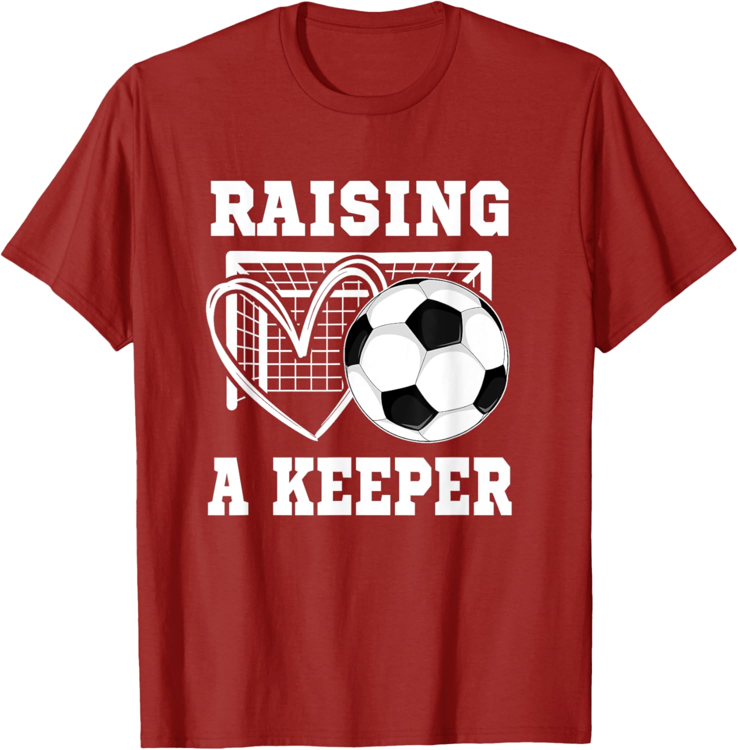 Raising A Keeper Goalie T-Shirt for Proud Soccer Moms and Players - 5