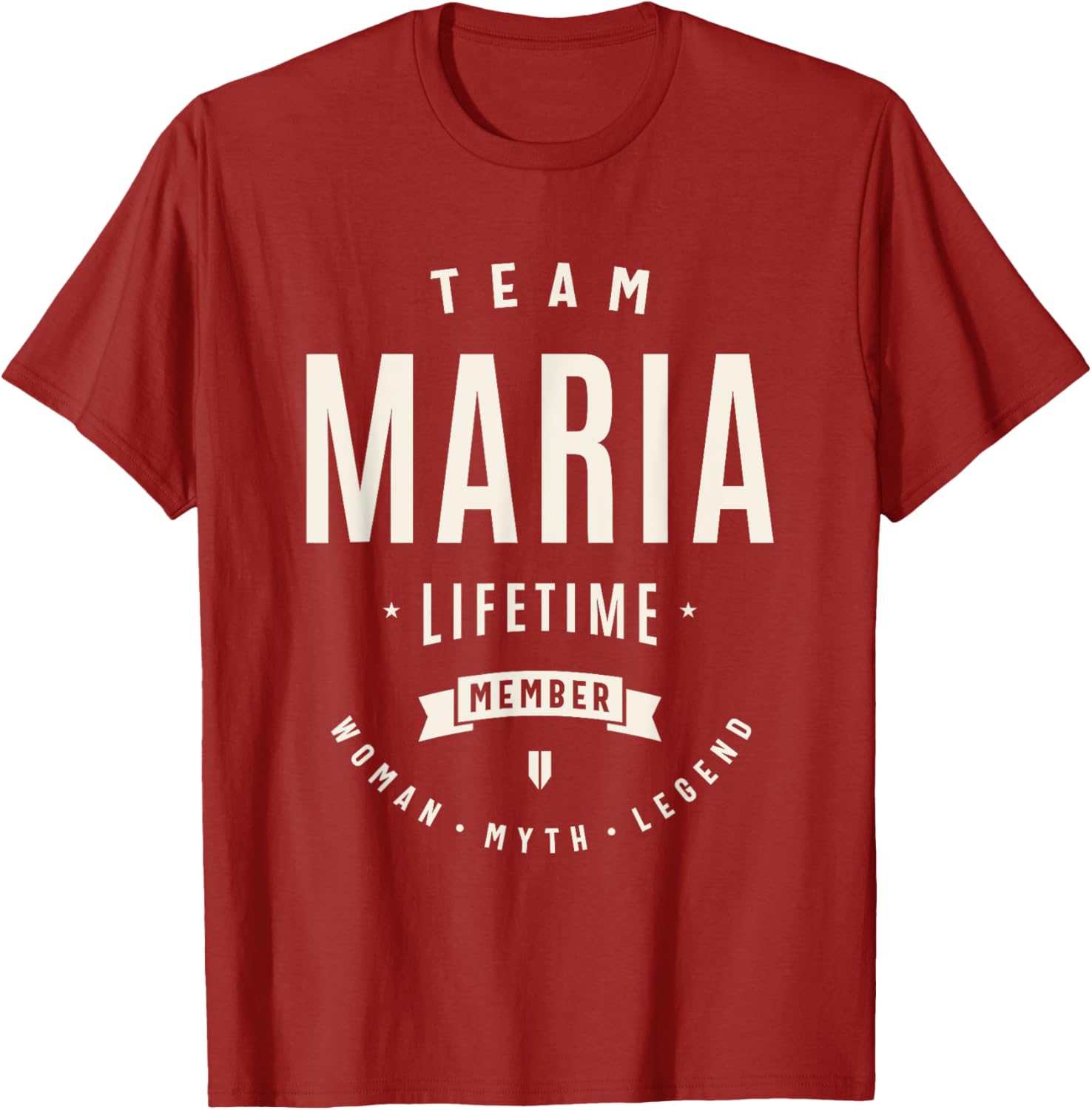 Funny Team Maria Lifetime Member T-Shirt for Stylish Comfort - 25