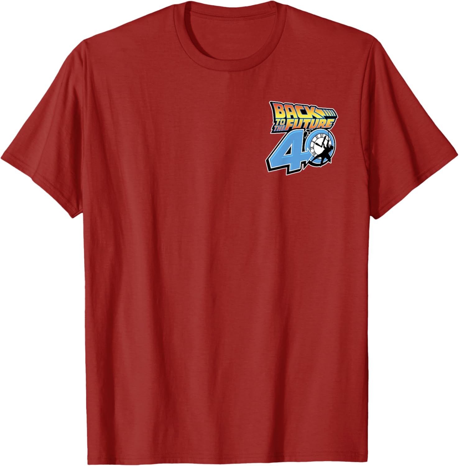 Back To The Future 40th Anniversary Time Machine POV T-Shirt for Fans - 5
