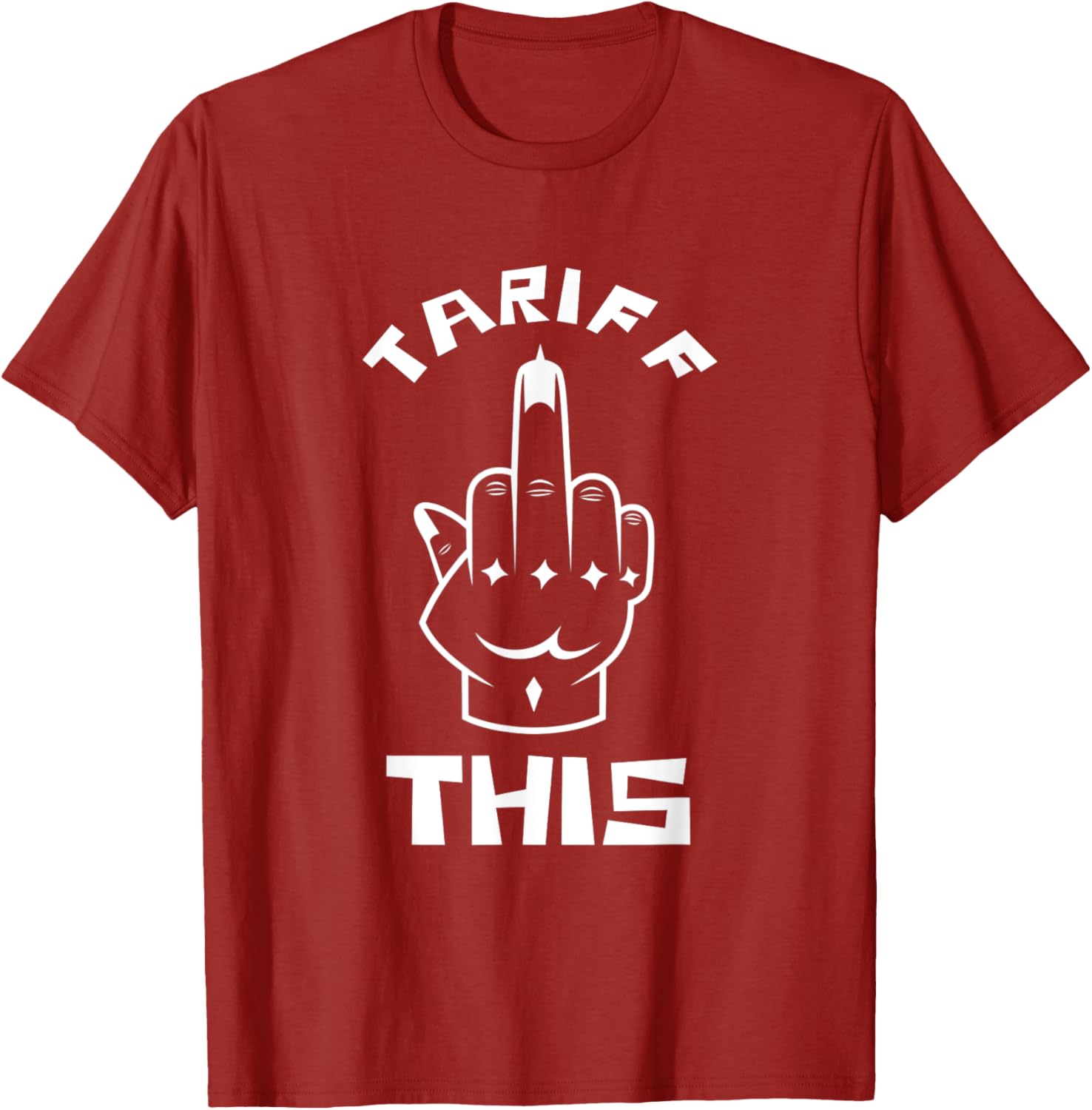Funny Tariff This Middle Finger T-Shirt for Inflation and High Prices - 13