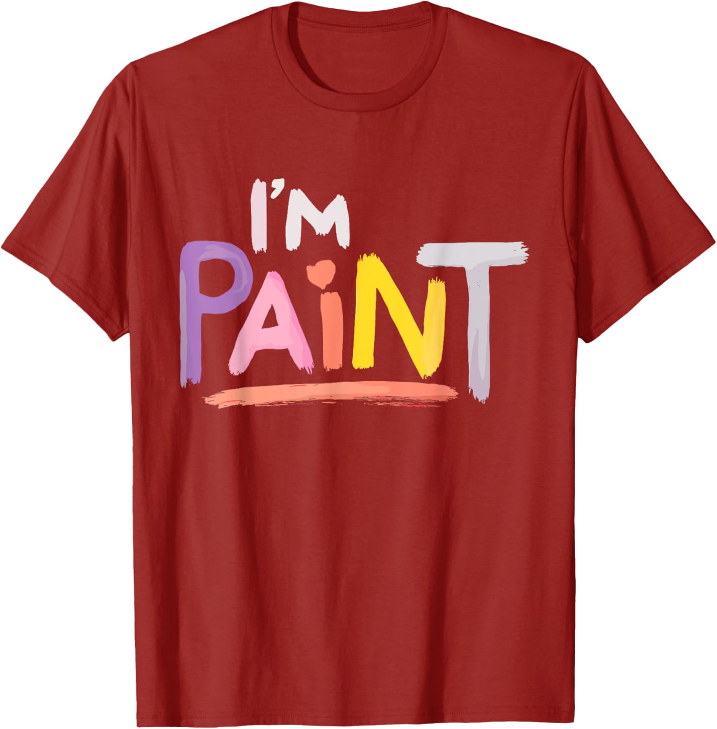 I Love to Finger Paint T-Shirt for Kids and Art Lovers - 9
