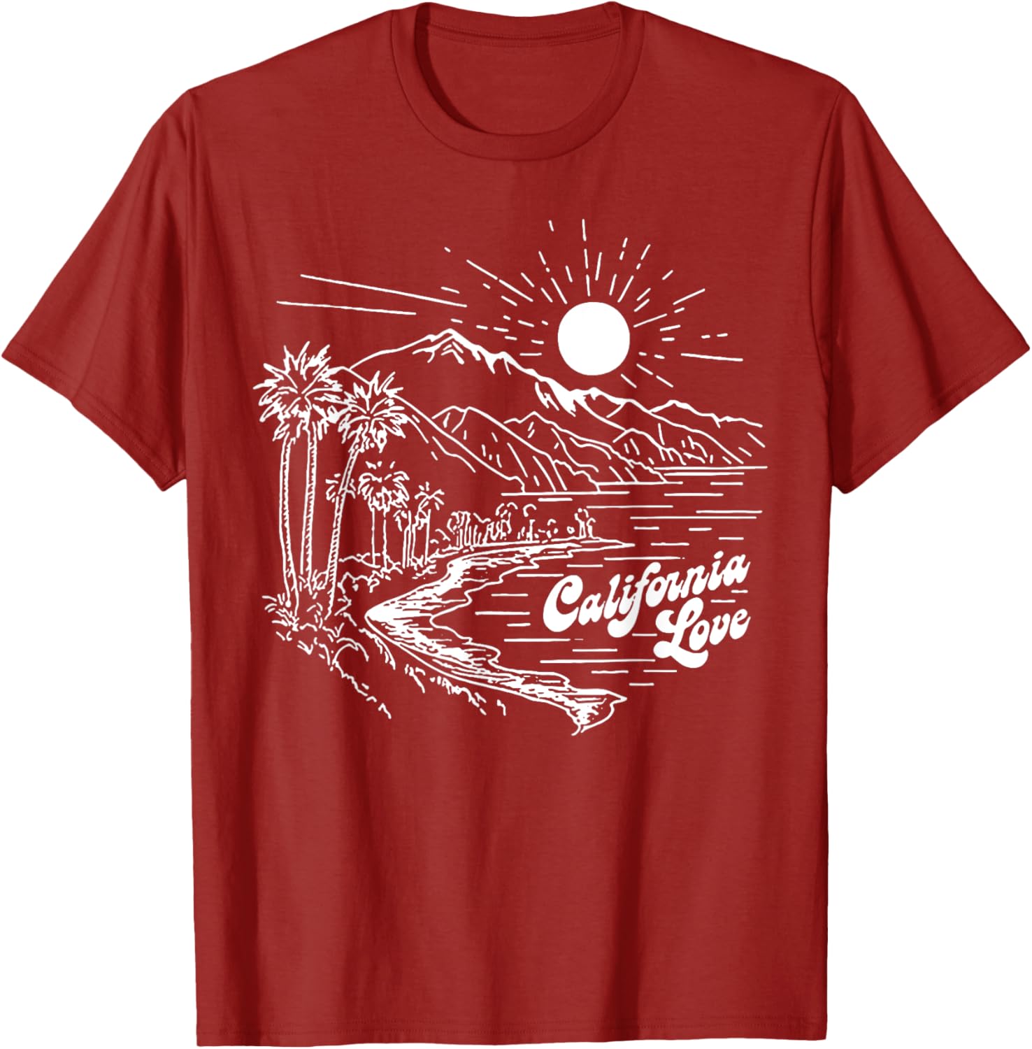 California Love T-Shirt for Men and Women - Stylish and Comfortable Apparel - 12