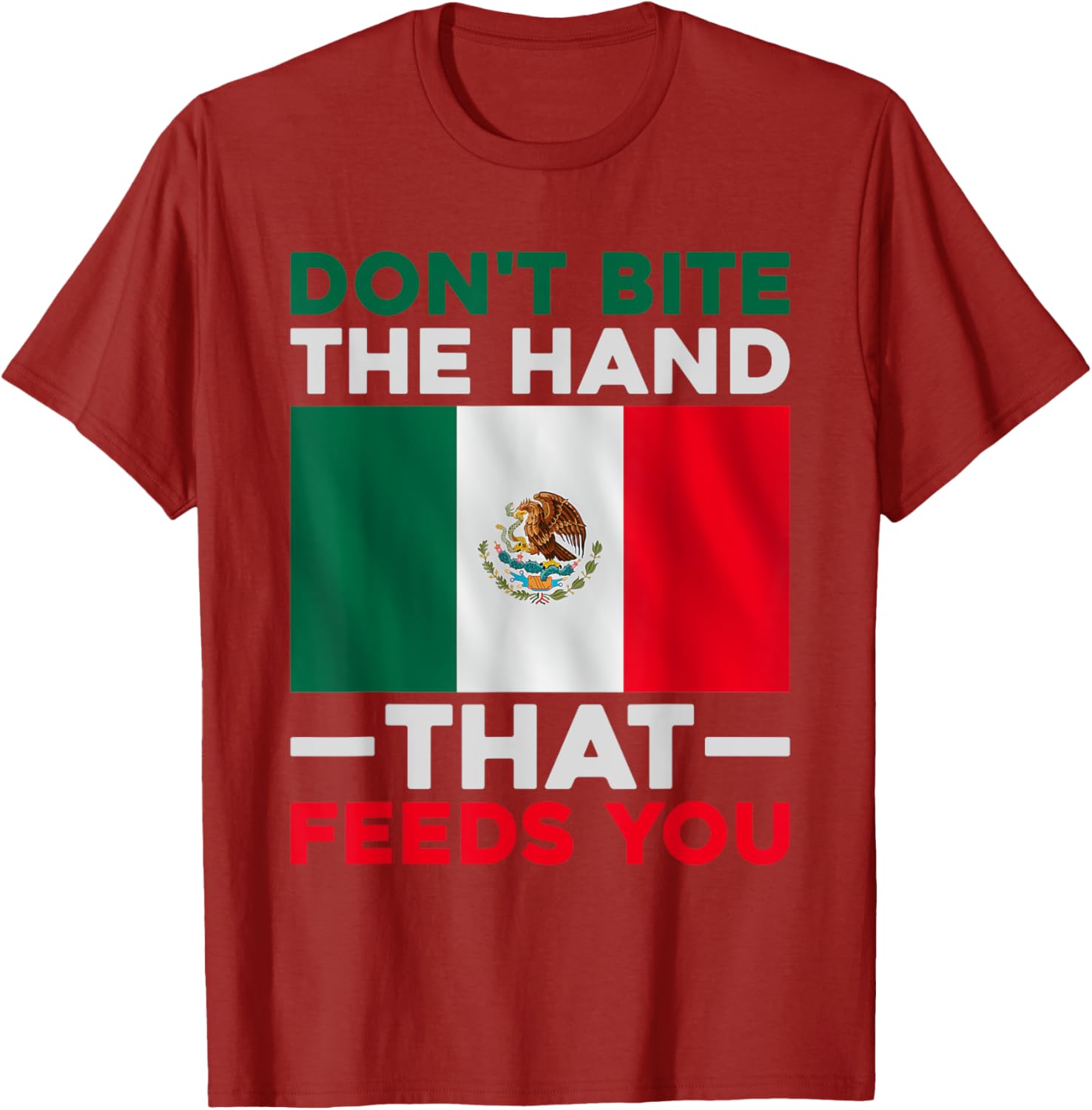 Don't Bite the Hand That Feeds You Immigration Ice Raids T-Shirt - 29
