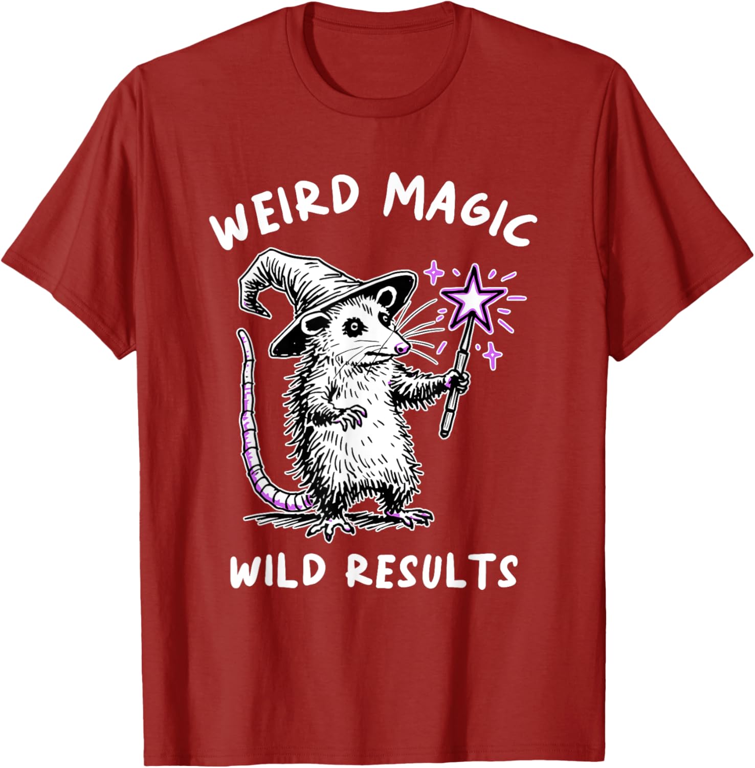 Funny Weird Magic Wild Results T-Shirt for Unique Style Lovers - 17