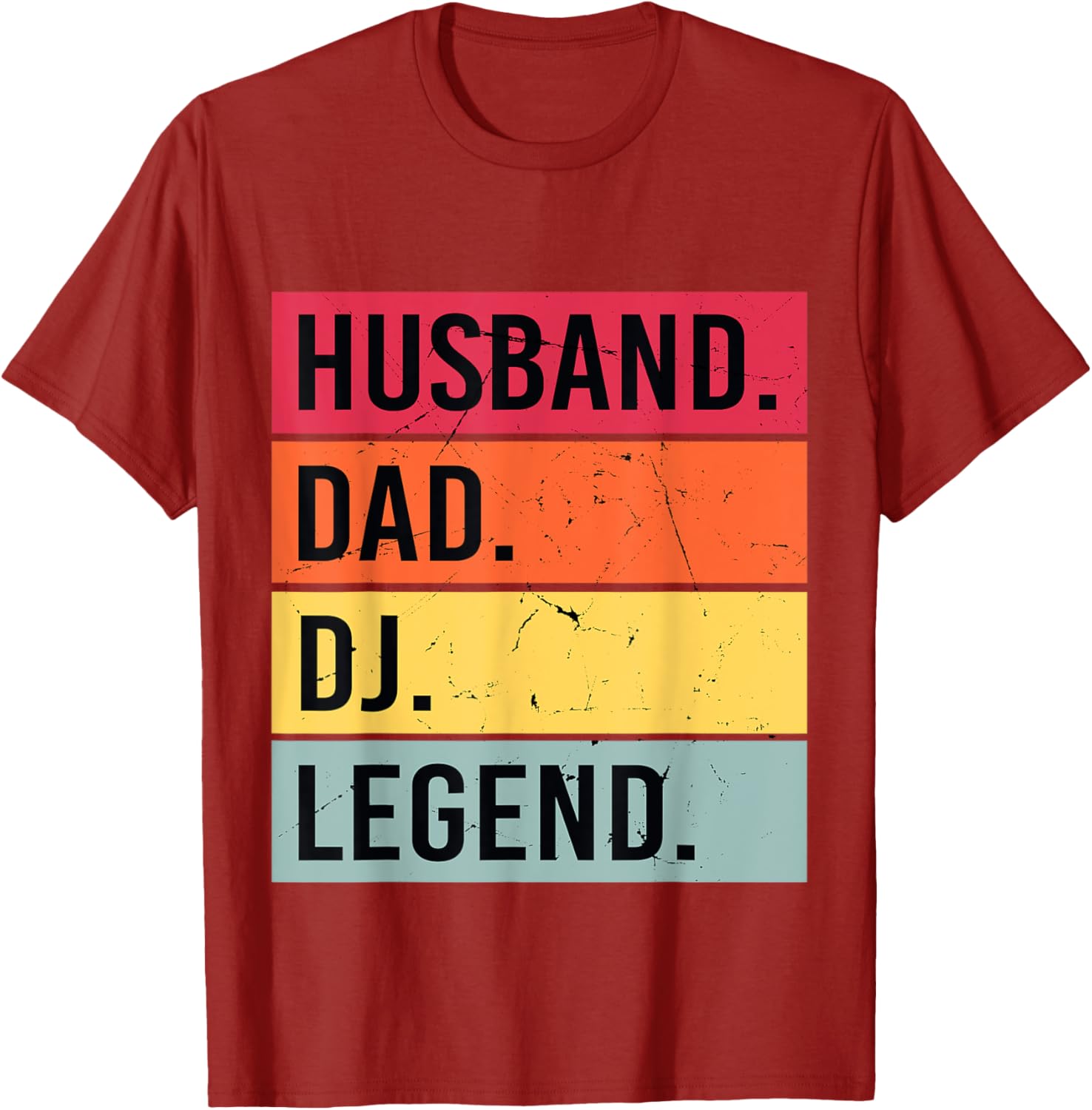 Husband Dad DJ Legend T-Shirt for Father's Day Music Lovers - 16