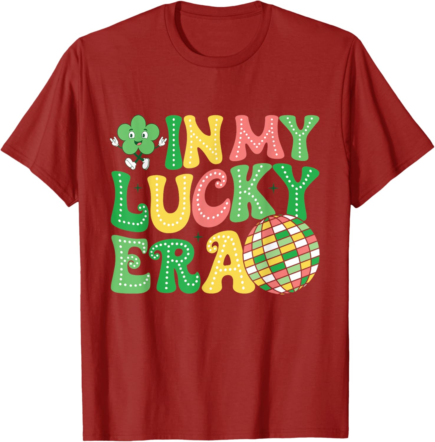 Funny St Patricks Day Shamrock T-Shirt for Kids - Lucky Era Design - 17