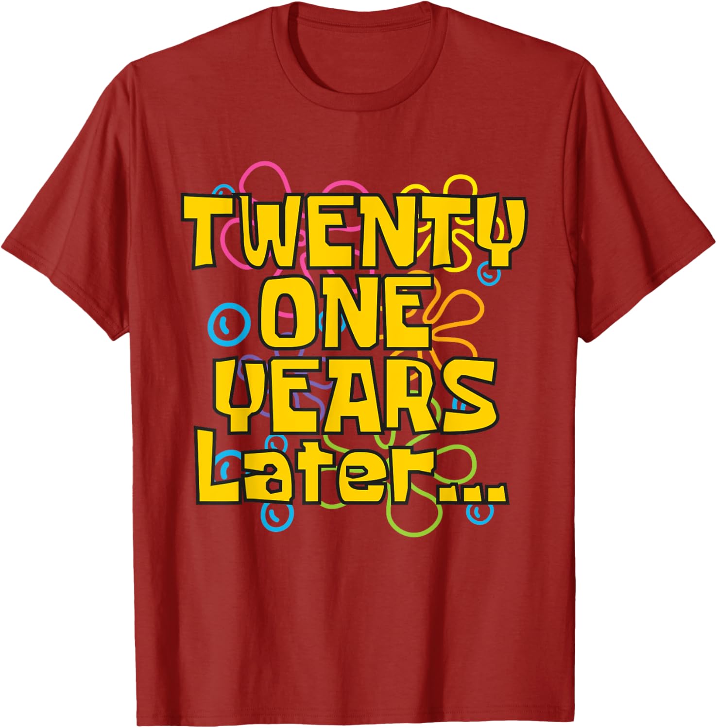 Funny 21st Birthday Meme T-Shirt for Celebrating with Style and Humor - 17