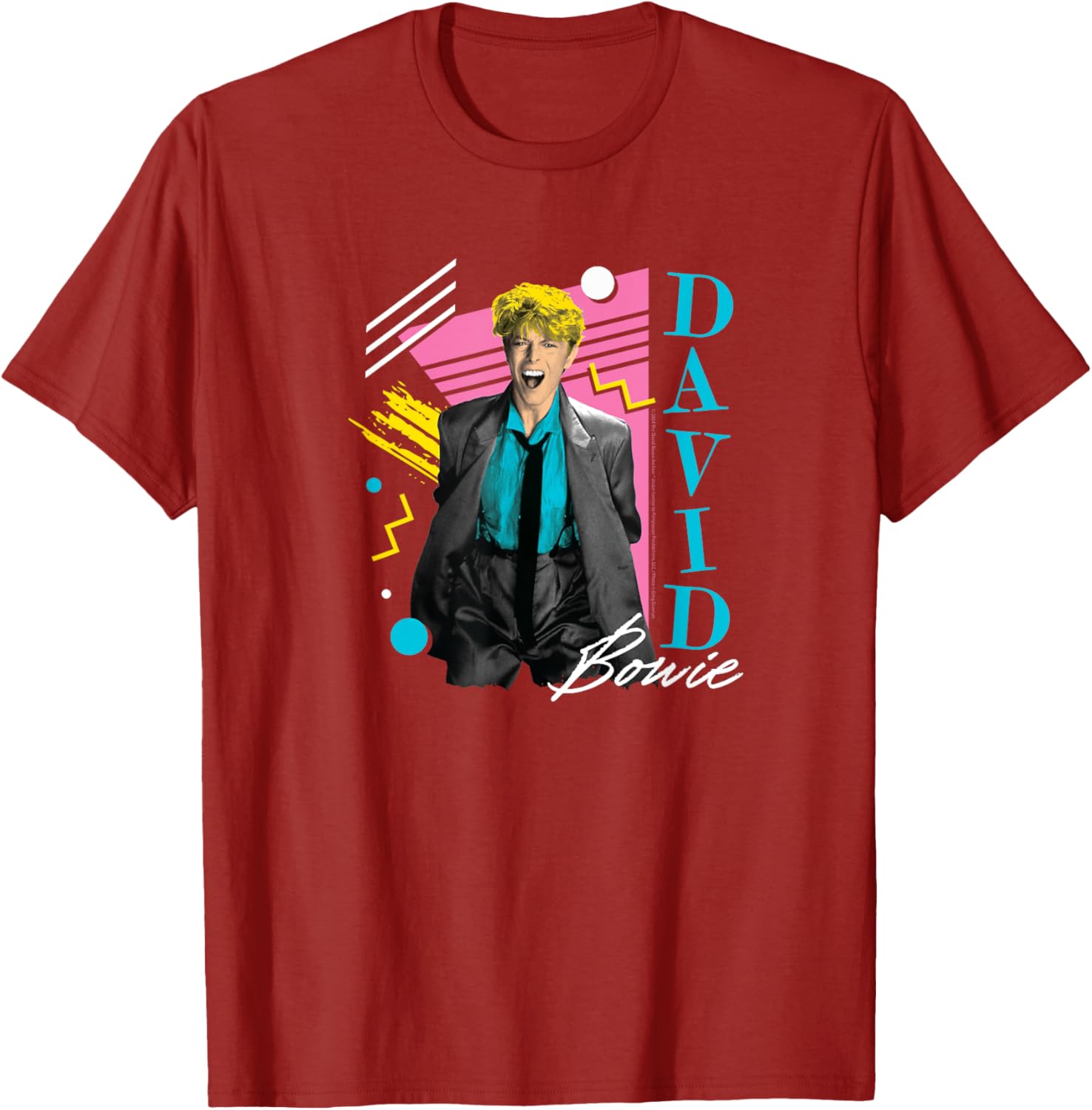 David Bowie 90's Vintage Graphic T-Shirt for Music Fans and Fashionistas - 4