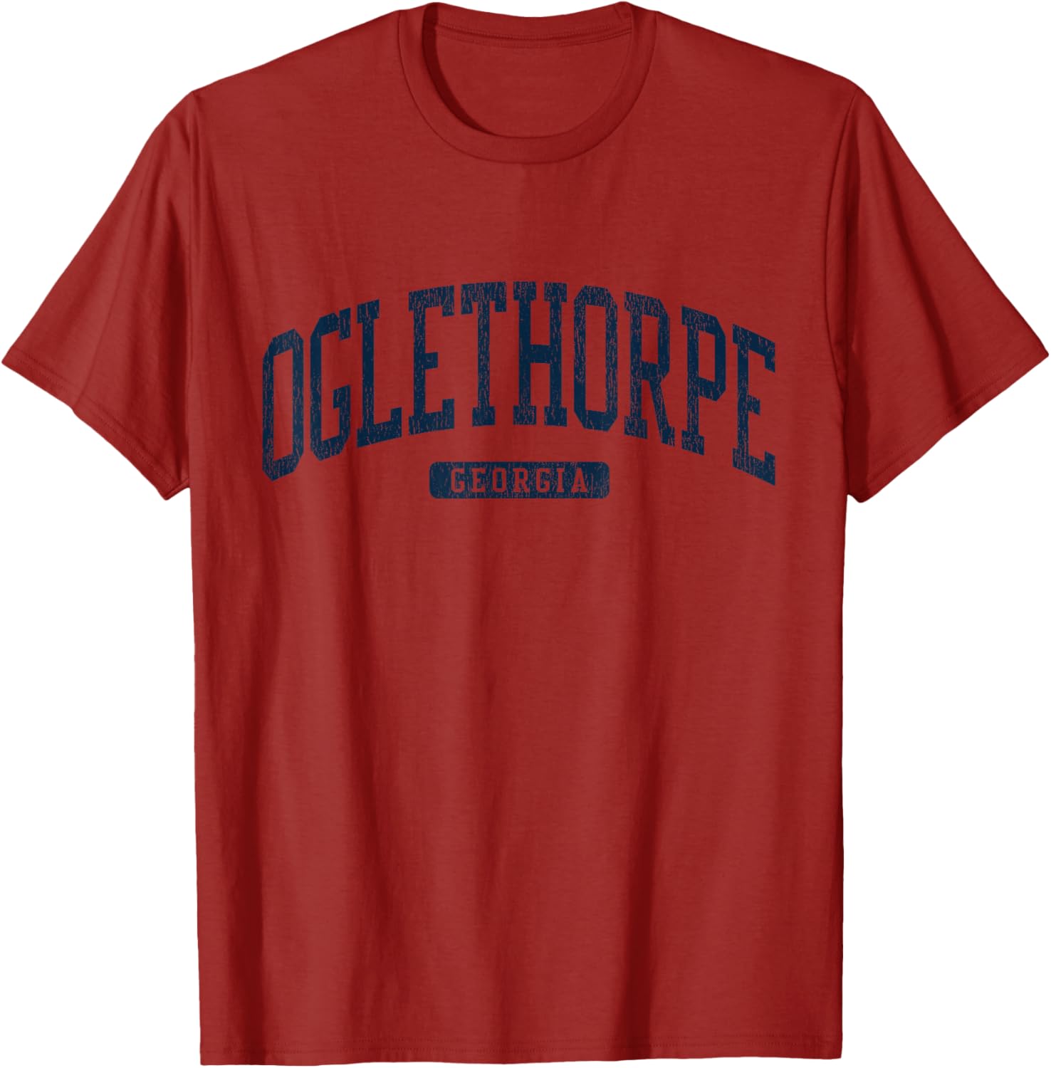 Oglethorpe University Style Blue T-Shirt for College Fans and Alumni - 14