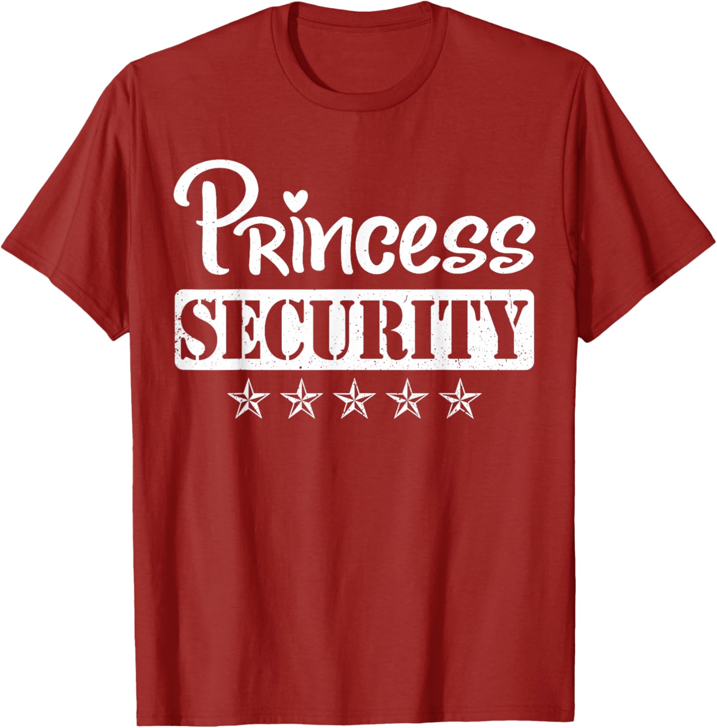 Princess Security Protection Birthday T-Shirt for Men and Brothers - 24
