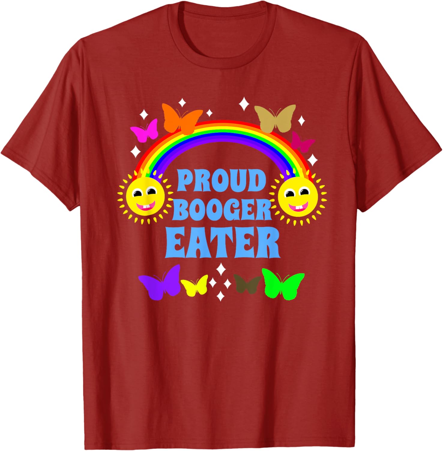 Proud Booger Eater Vacation T-Shirt for Fun and Cringe Moments - 1