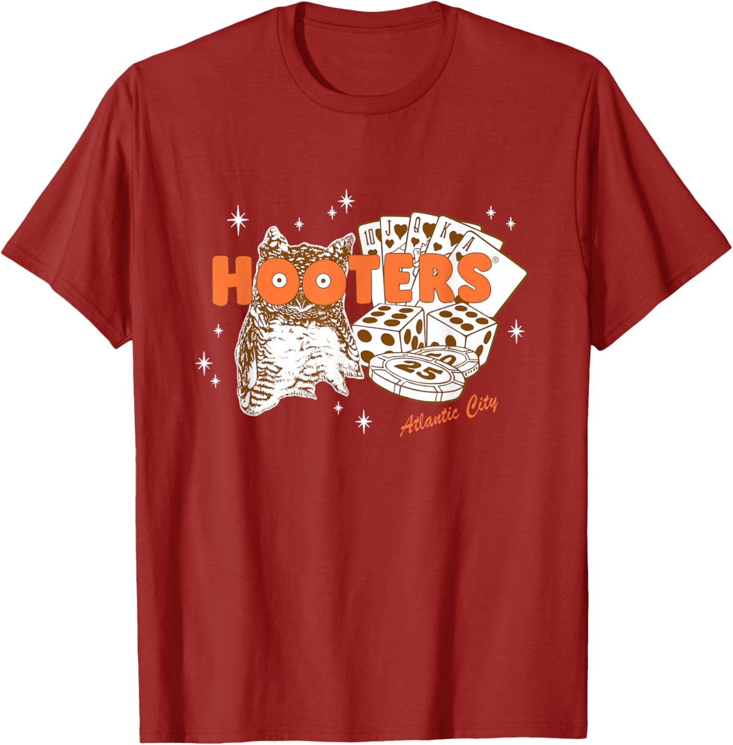 Hooters Atlantic City T-Shirt Perfect for Fans of Fun and Comfort - 1