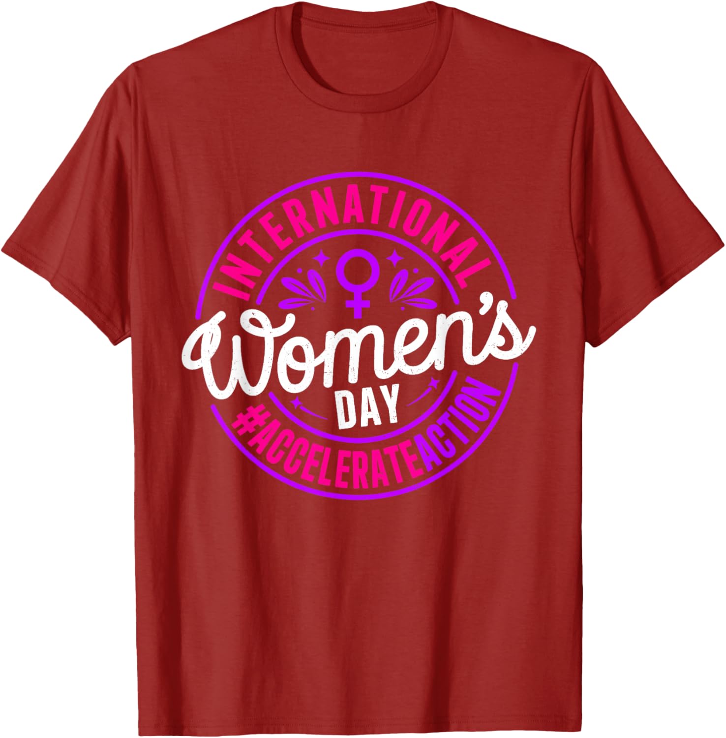 International Women's Day 2025 Accelerate Action T-Shirt for Women - 14