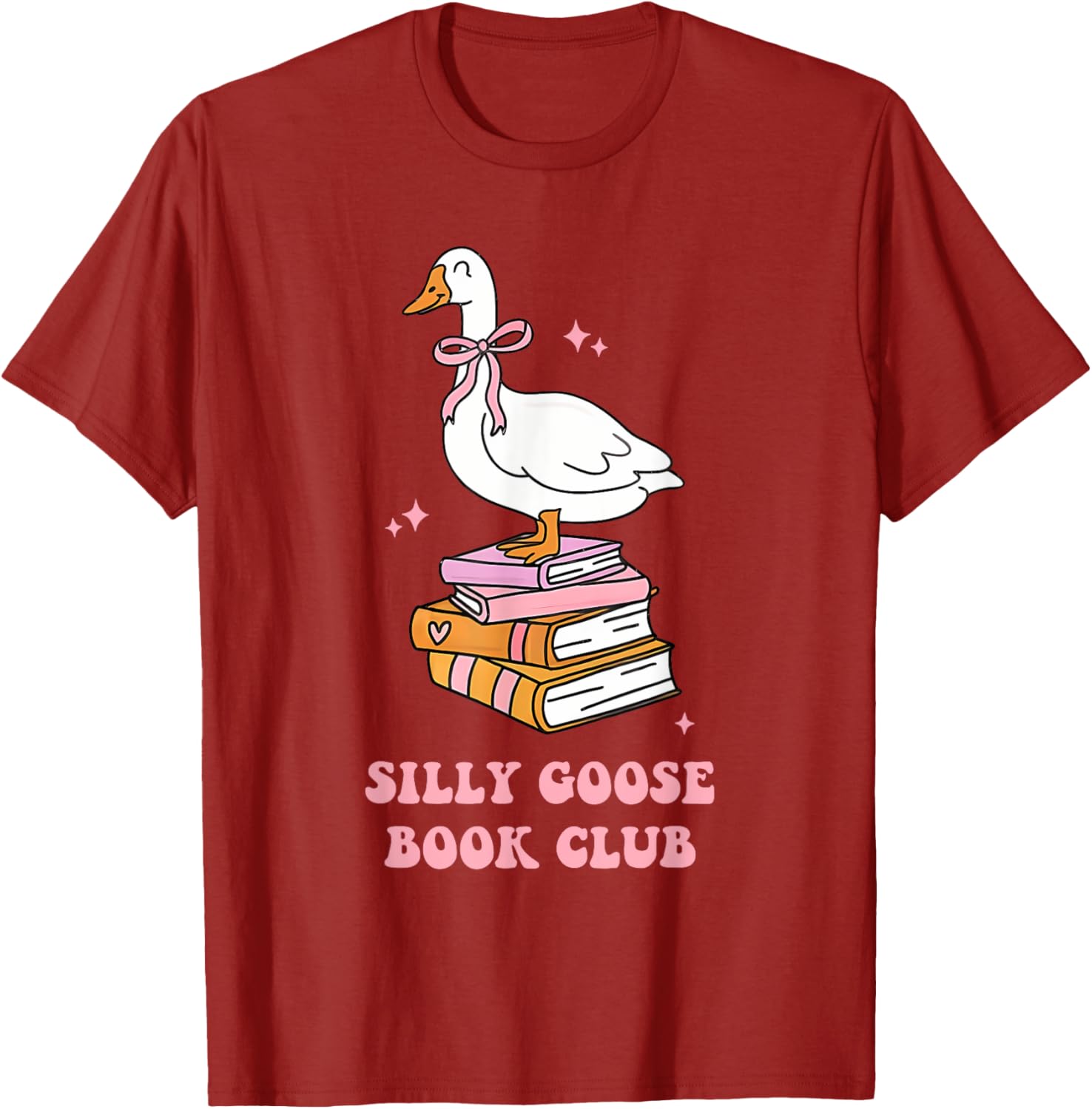Silly Goose Book Club Funny T-Shirt for Book Lovers and Readers - 19