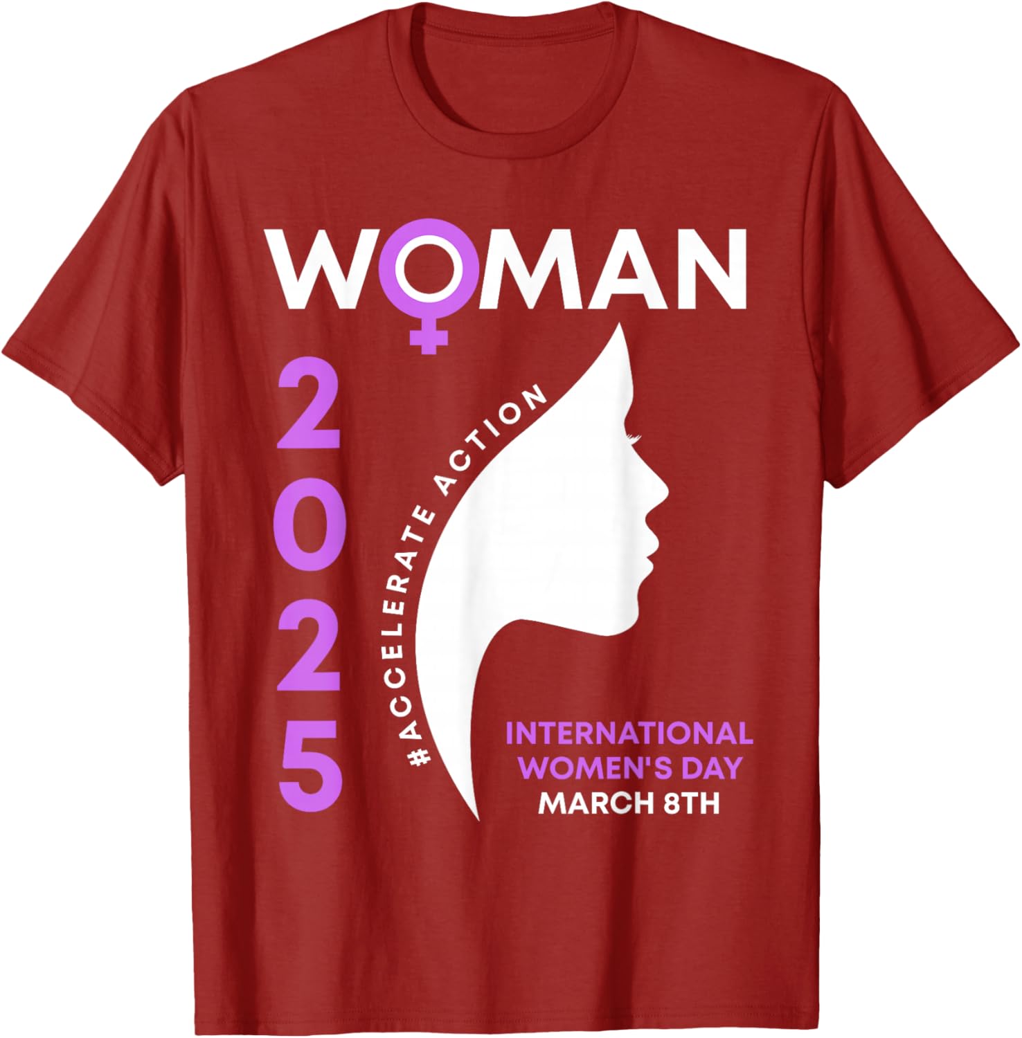 International Women's Day 2025 Action T-Shirt for Empowering Women - 4