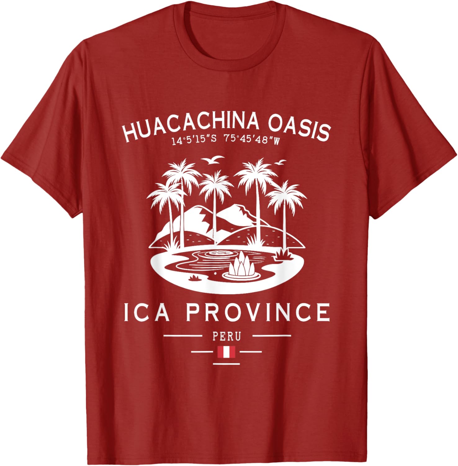 Huacachina Oasis T-Shirt Perfect for Adventure Lovers in the Peruvian Desert - 6