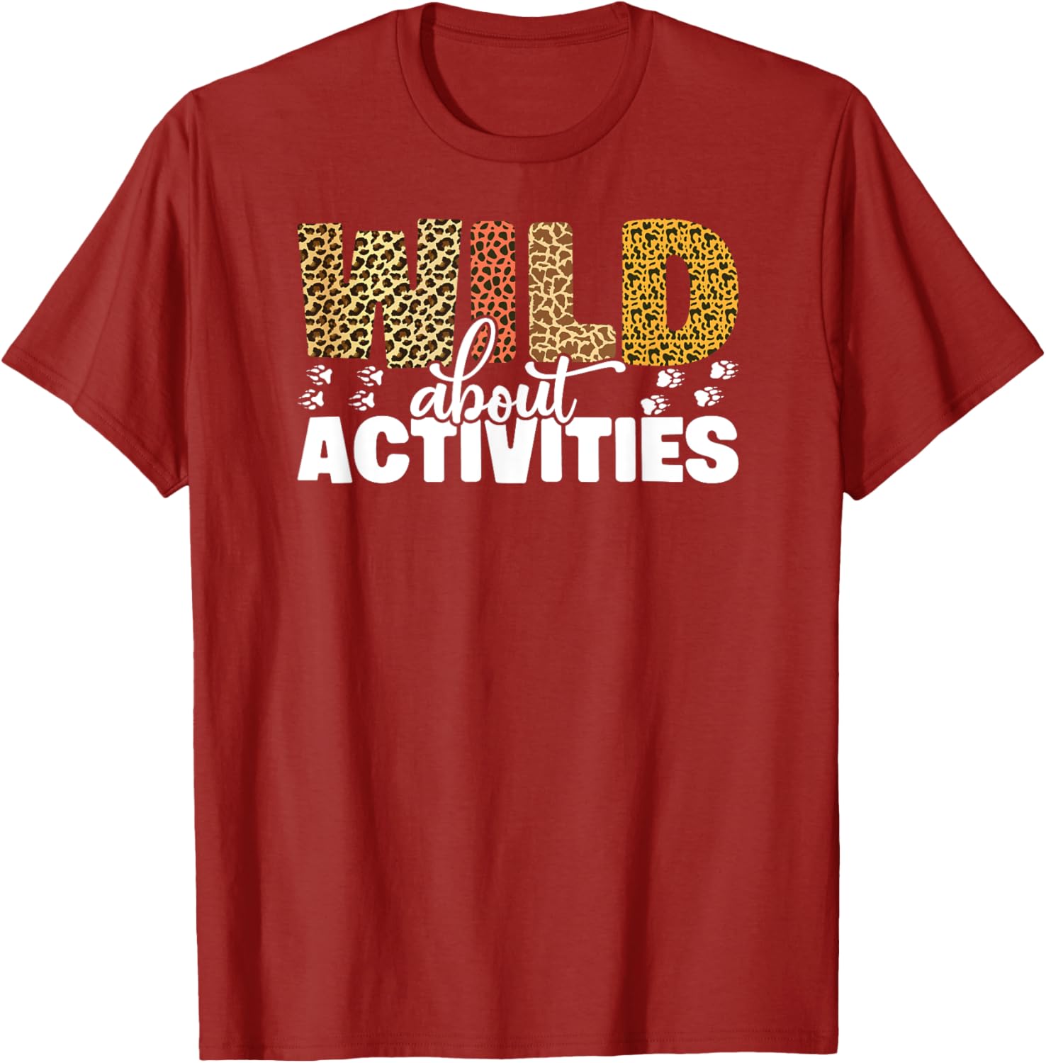 WILD About ACTIVITIES Leopard T-Shirt for Fun Outdoor Adventures - 9