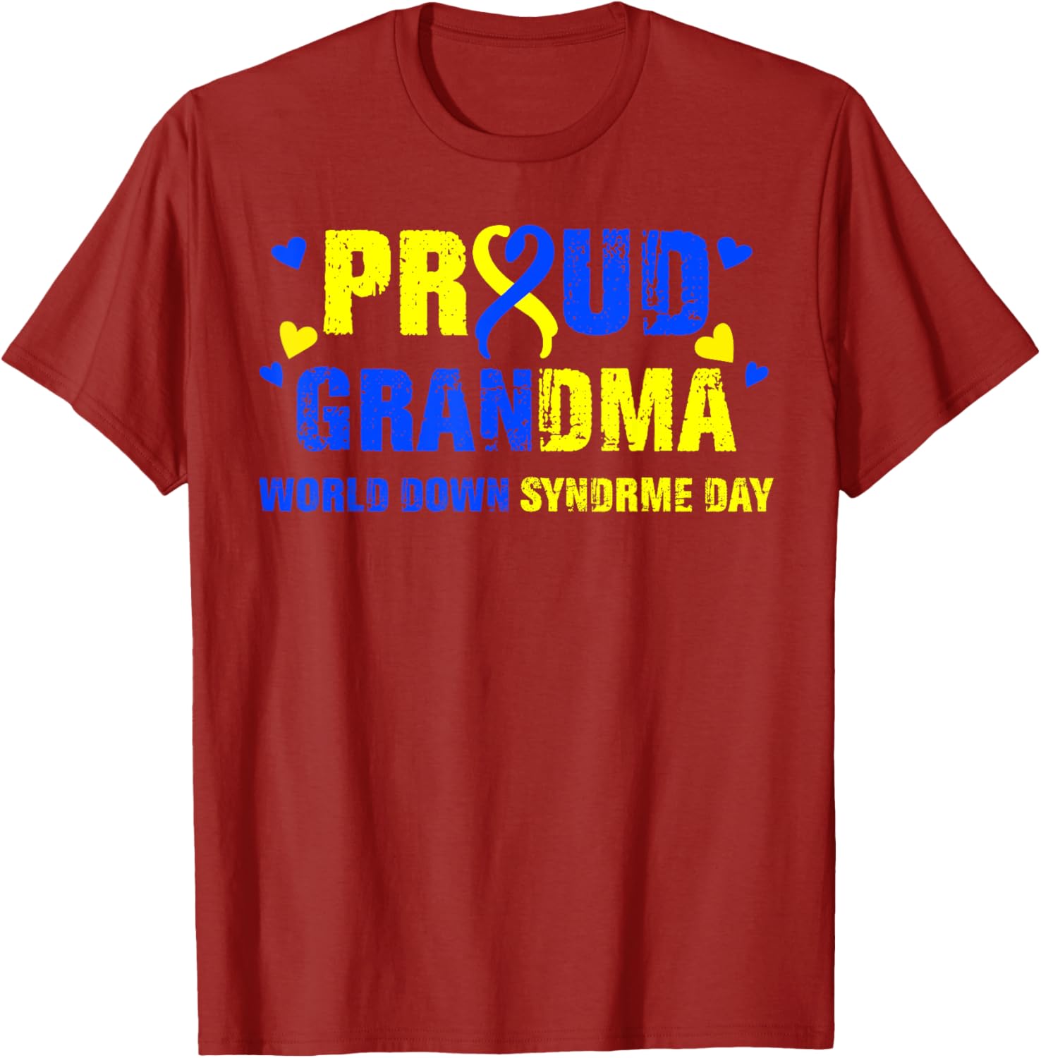 Down Syndrome Grandma Awareness T-Shirt for Proud Family Members - 10