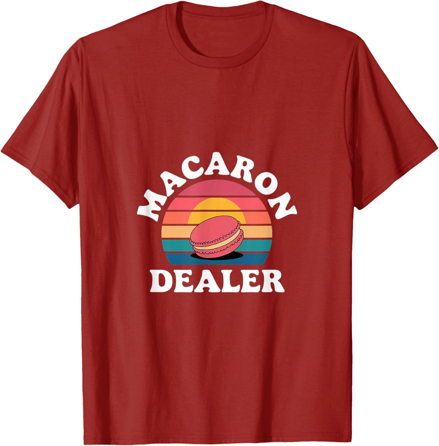 Macaron Dealer Baker Pastry Chef T-Shirt for Baking Enthusiasts - 8