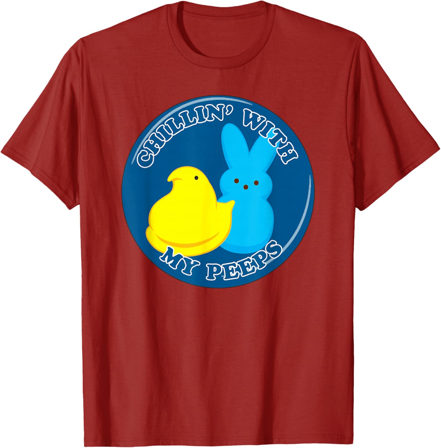 Peeps Easter Chillin' With My Peeps Classic Duo T-Shirt for Fun Celebrations - 2