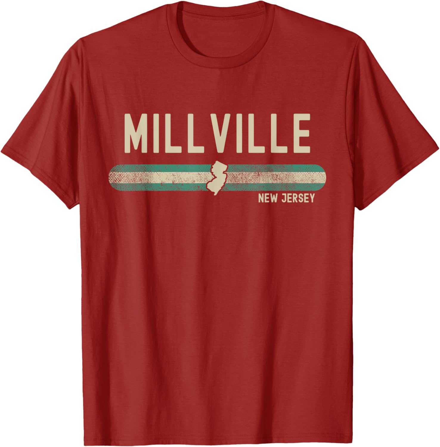 Millville NJ 80s Style T-Shirt for Nostalgic Travel Enthusiasts - 5