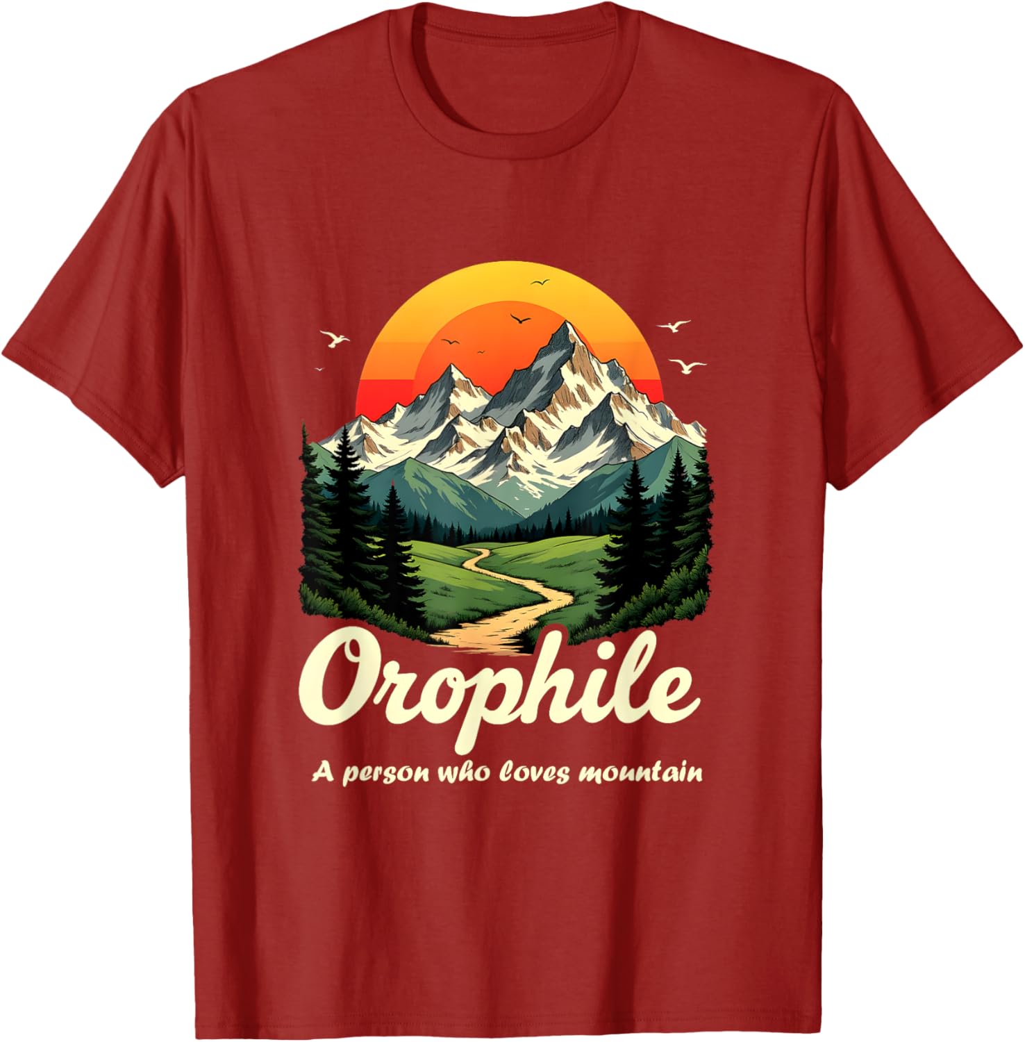 Mountain Lover T-Shirt for Outdoorsy Orophiles - Nature Gift Idea - 21