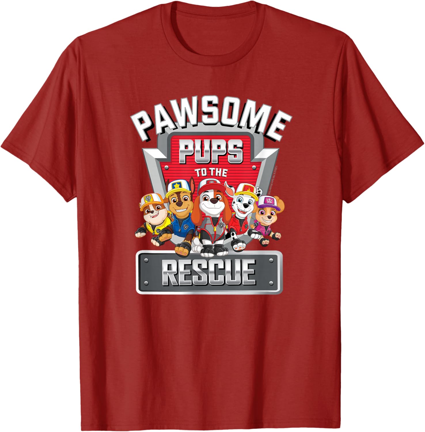 Paw Patrol Truck Pups Pawsome Pups Kids T-Shirt for Fun Adventures - 3