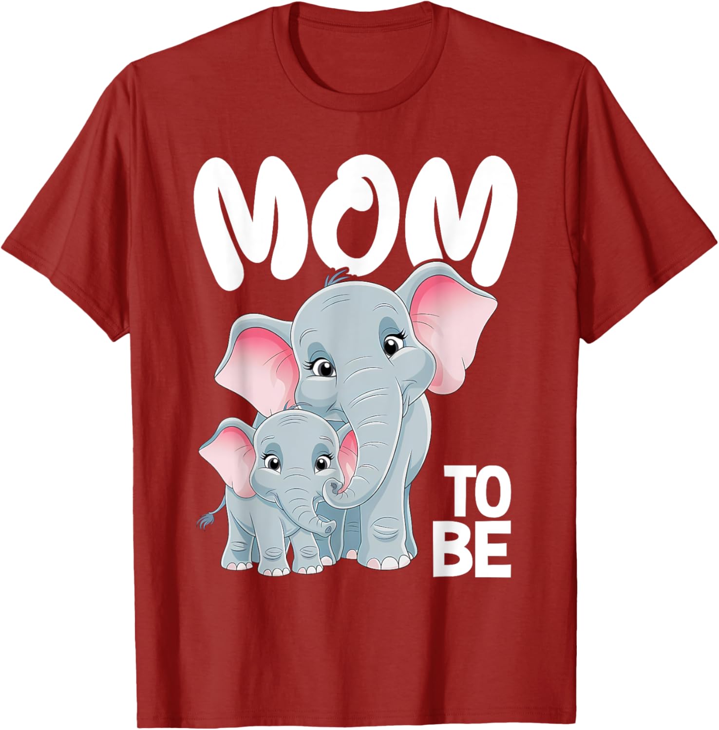 Soon Mom to Be Elephants Baby Shower Gender Reveal T-Shirt for Women - 10