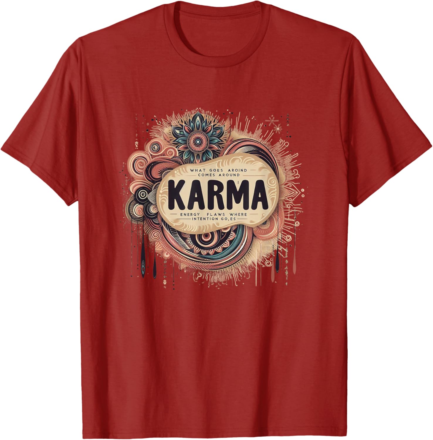 Inspirational Karma Quote Tee - Spread Positive Energy with Style - 12