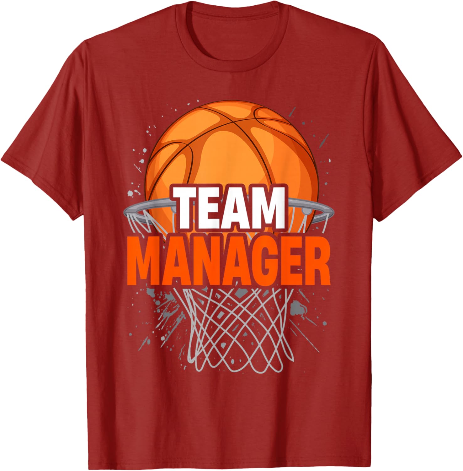 Basketball Team Manager T-Shirt for Sports Game Lovers and Fans - 9