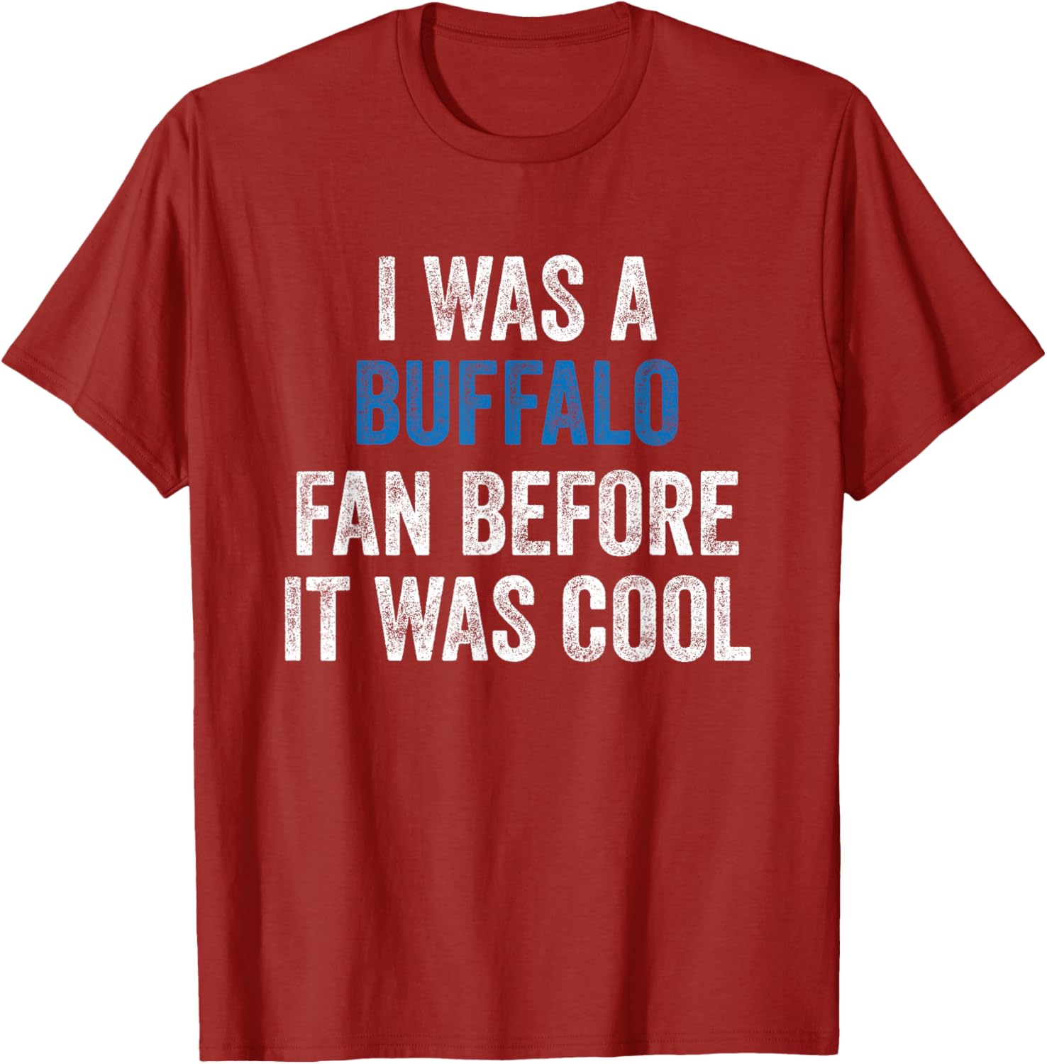 Retro Vintage Buffalo Fan T-Shirt for True Sports Enthusiasts - 2