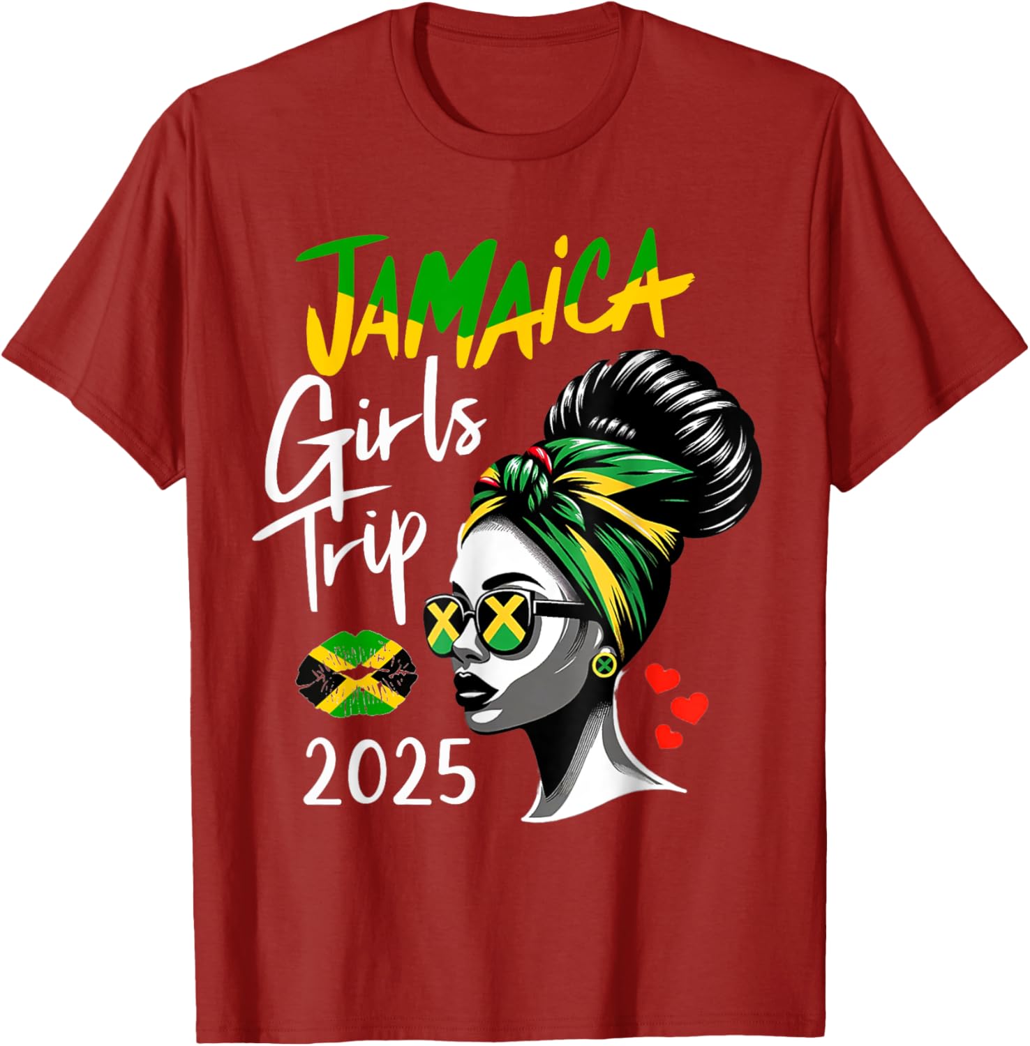 Jamaica Girls Trip 2025 Matching Summer Vacation T-Shirt for Women - 8