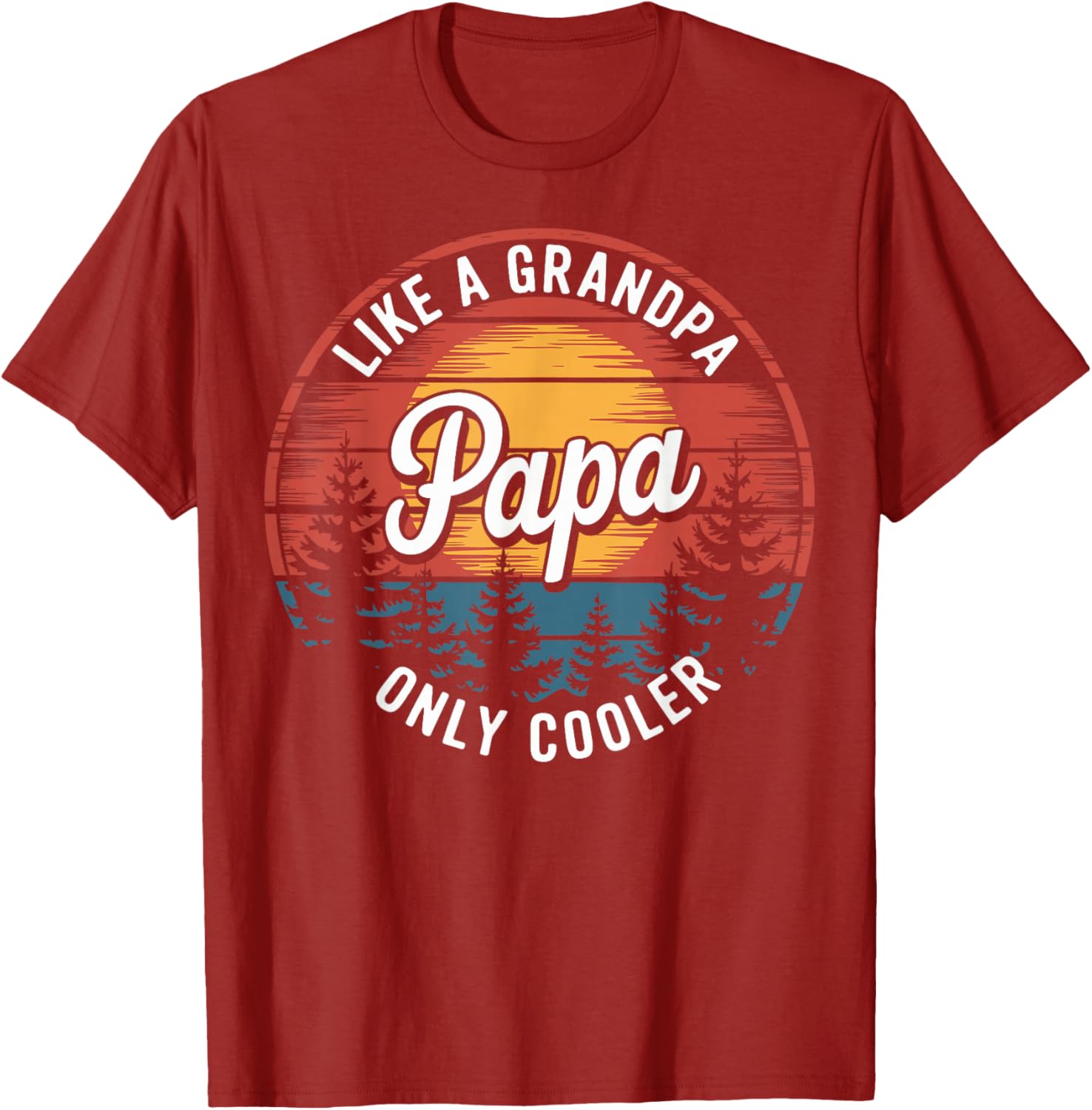 Cool Funny Dad T-Shirt Papa Like A Grandpa Definition Gift for Fathers - 21