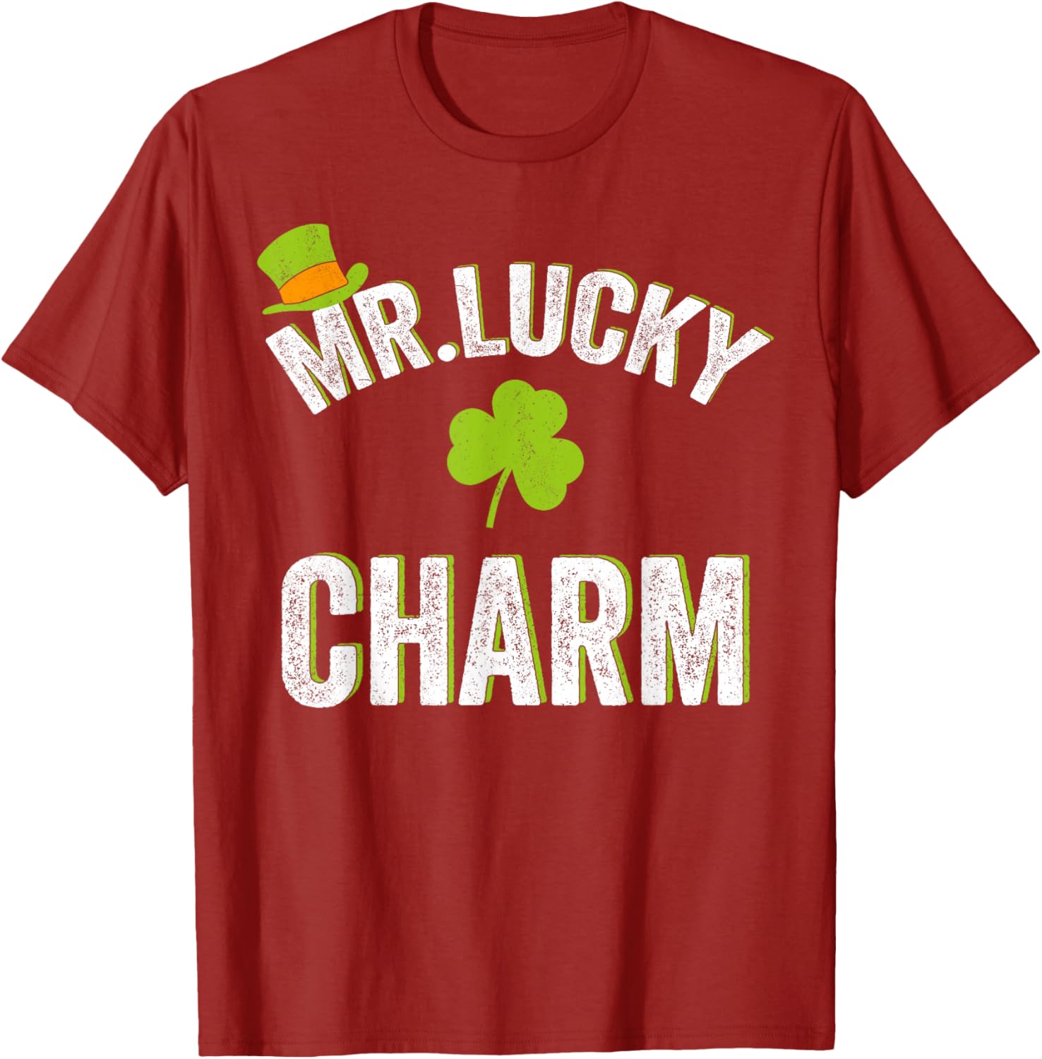 Mr Lucky Charm St Patricks Day T-Shirt for Kids and Men Fun & Festive - 12