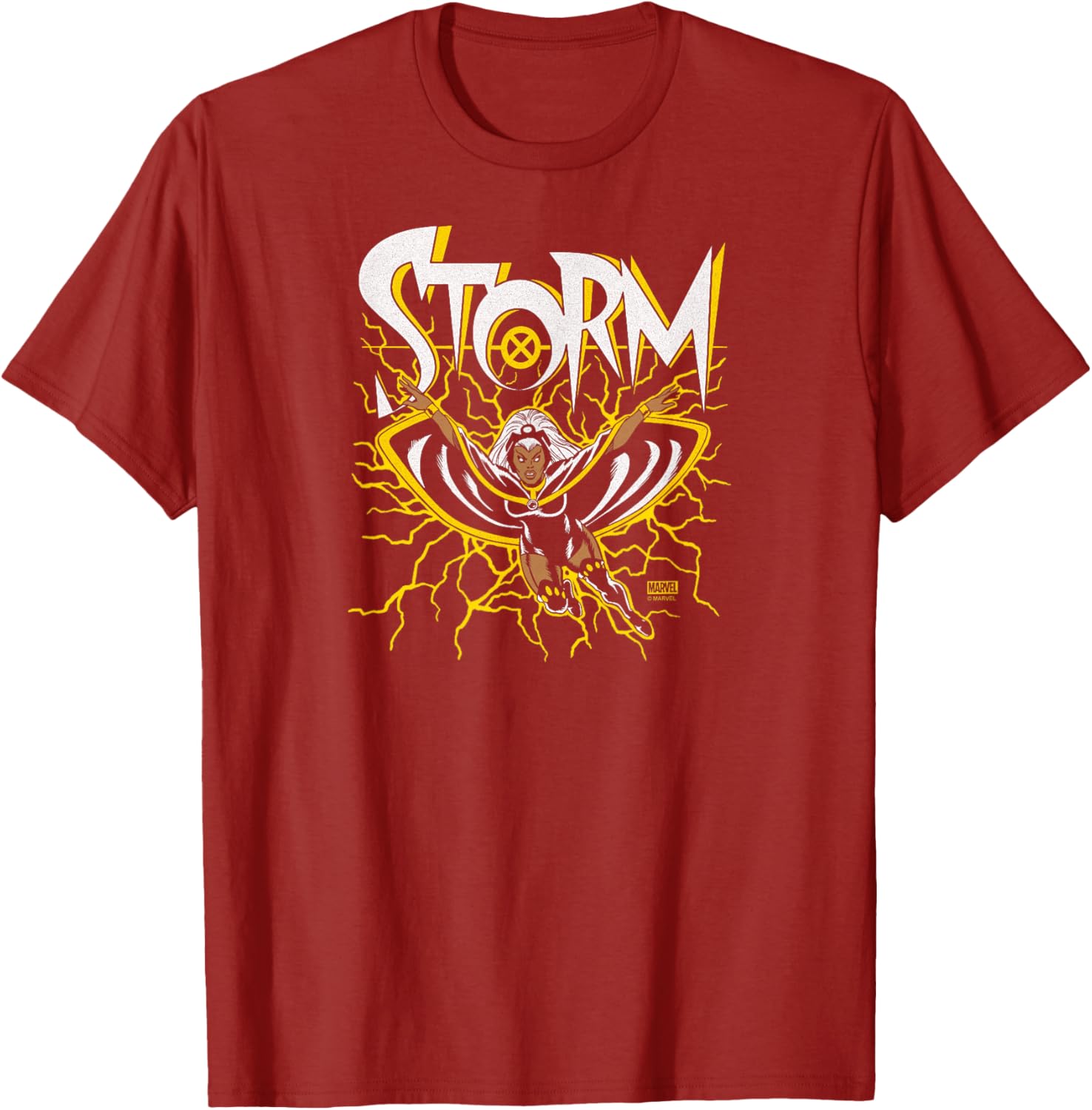 X-Men Storm Lightning T-Shirt - Stylish Marvel Apparel for Fans - 5