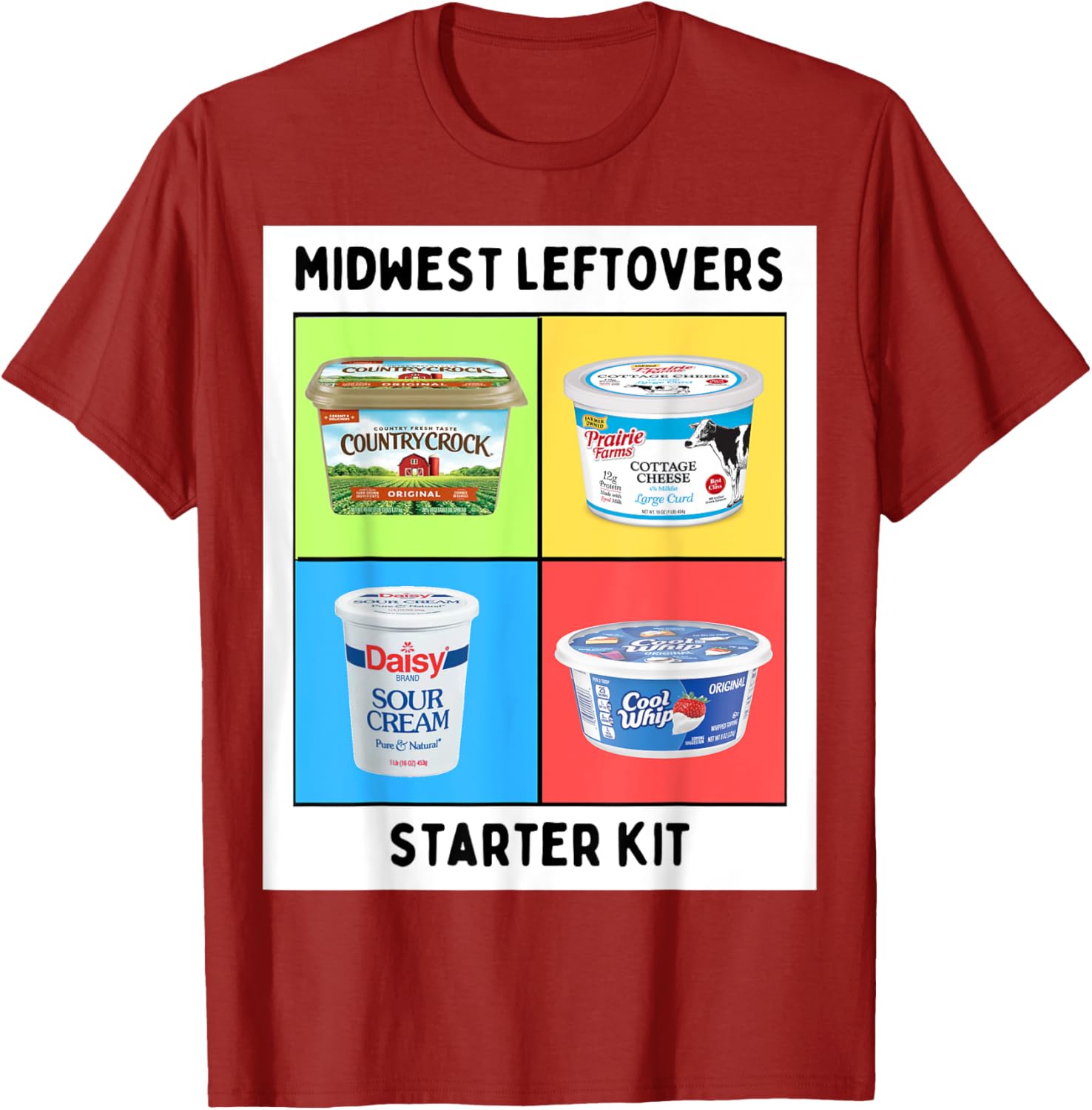 Midwest Leftovers Starter Kit T-Shirt for Fun & Casual Style - 17
