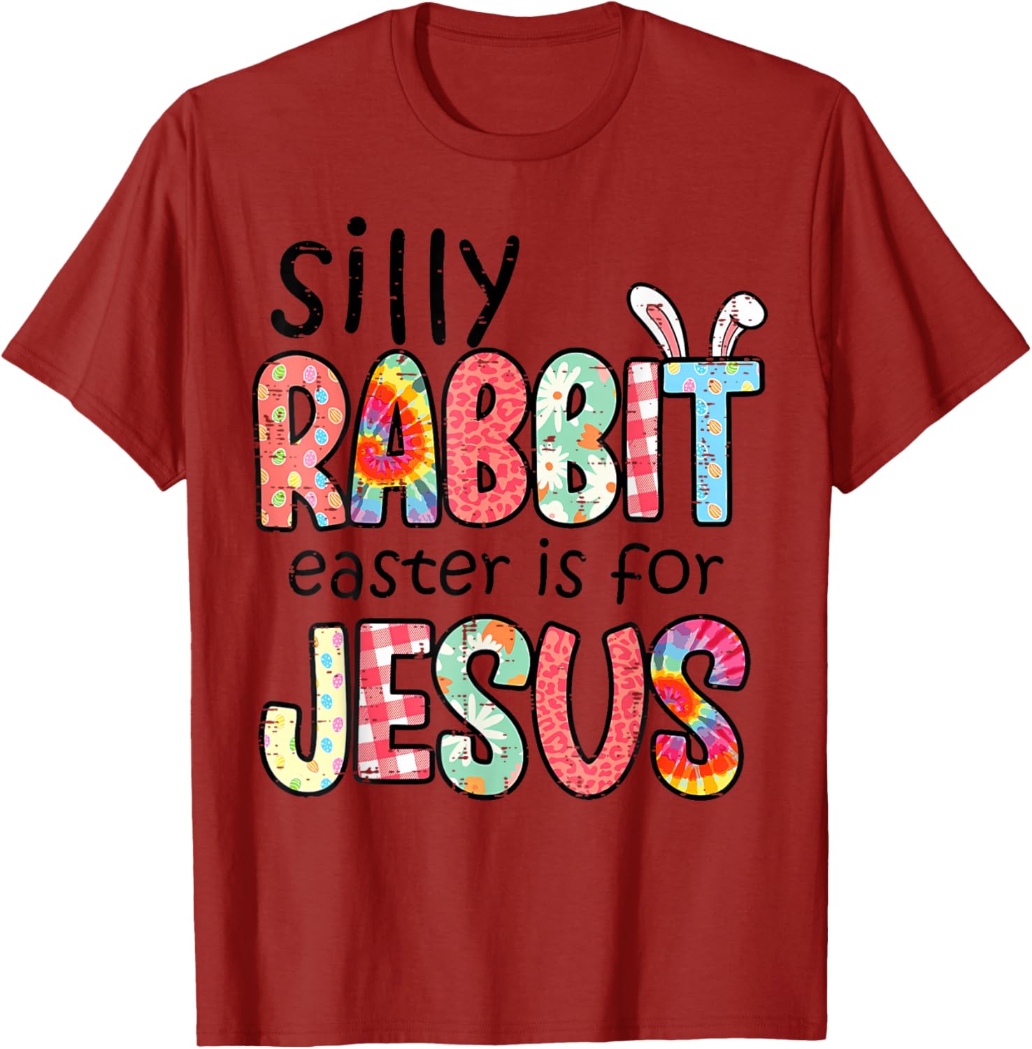 Silly Rabbit Easter T-Shirt for Jesus – Fun Religious Tee for Kids & Adults - 21