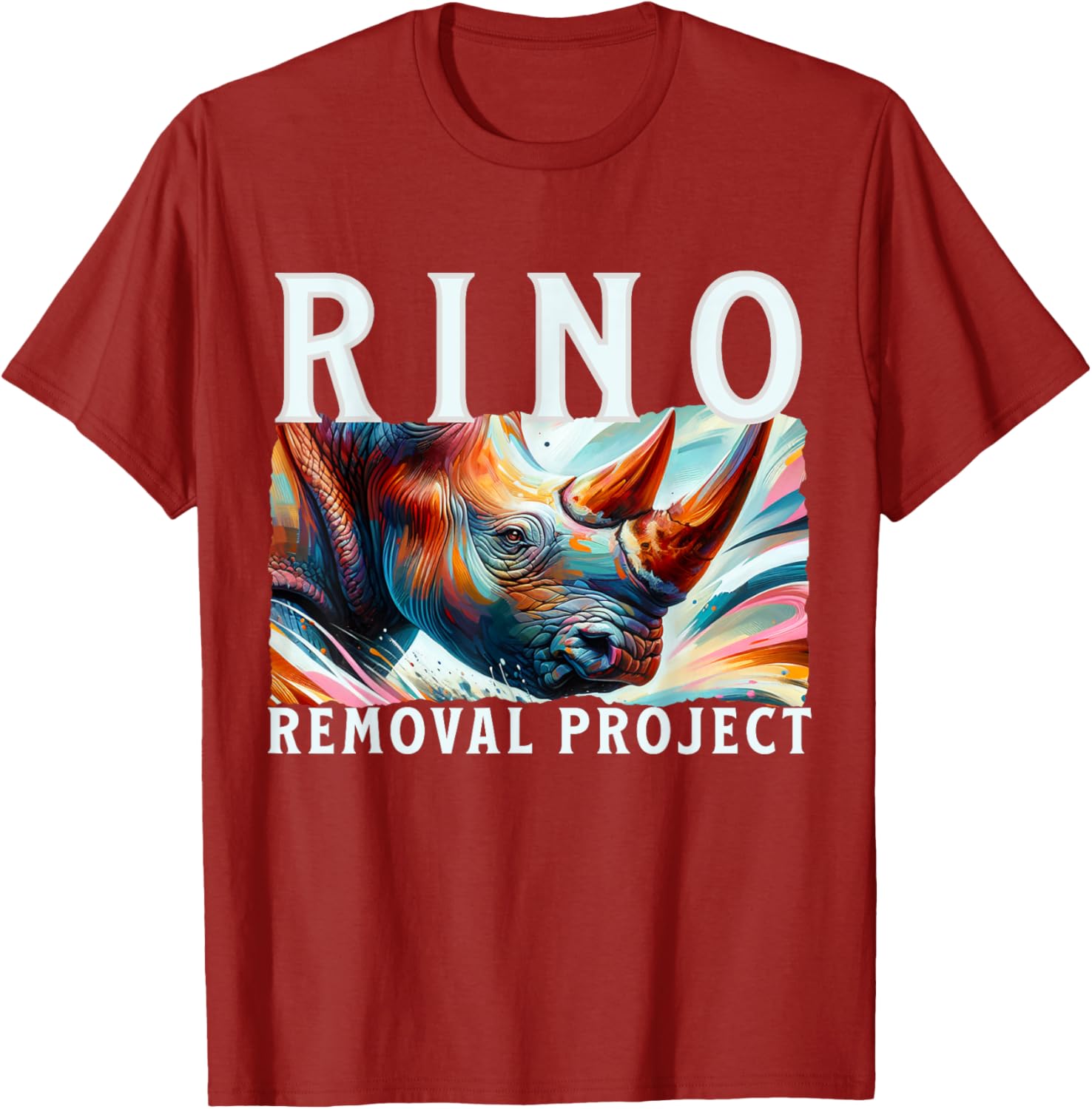 RINO Removal Project Satire T-Shirt for Republican Politics Enthusiasts - 12