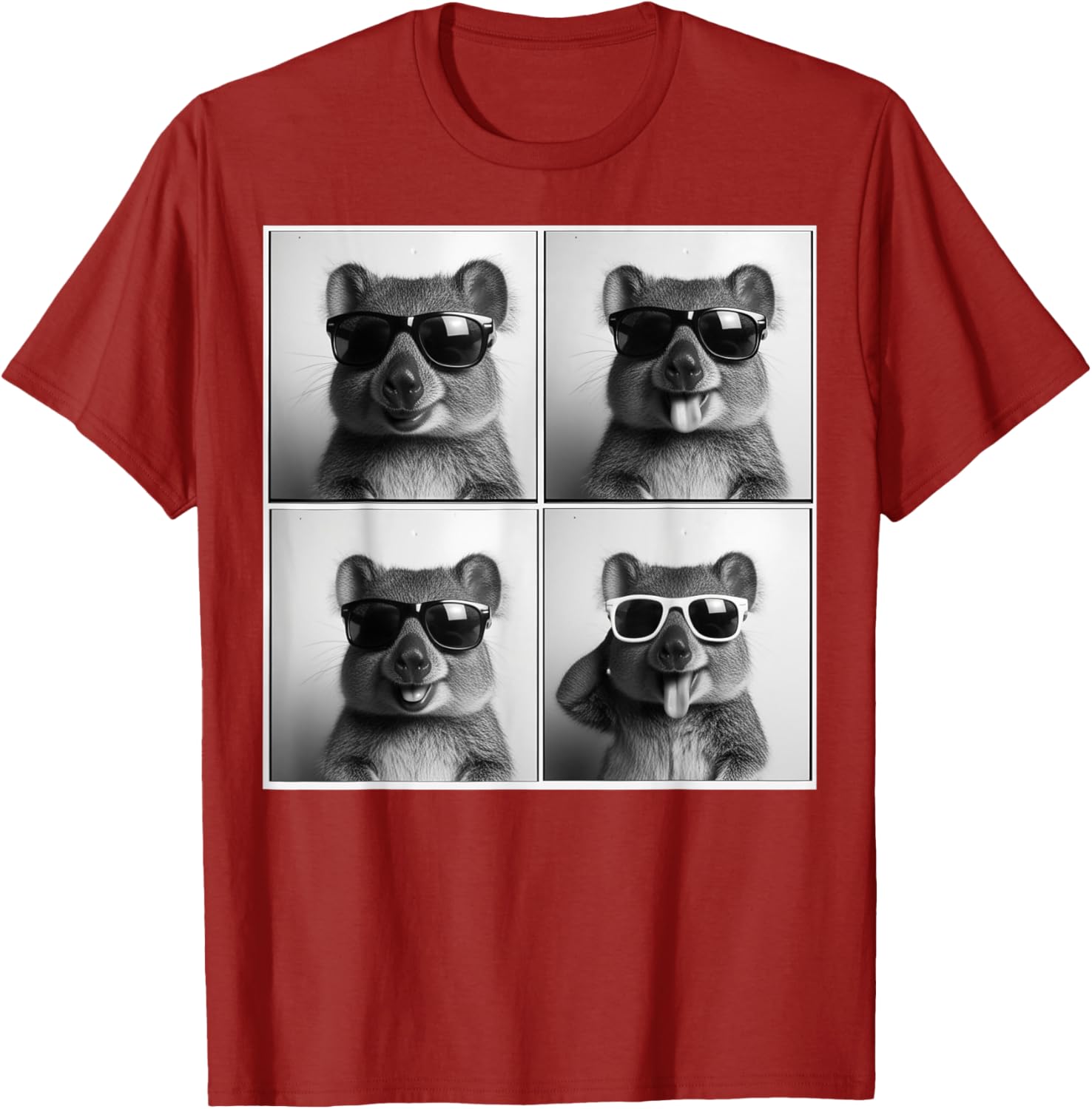 Quokka Photo Booth Funny Birthday T-Shirt for Men and Women - 7
