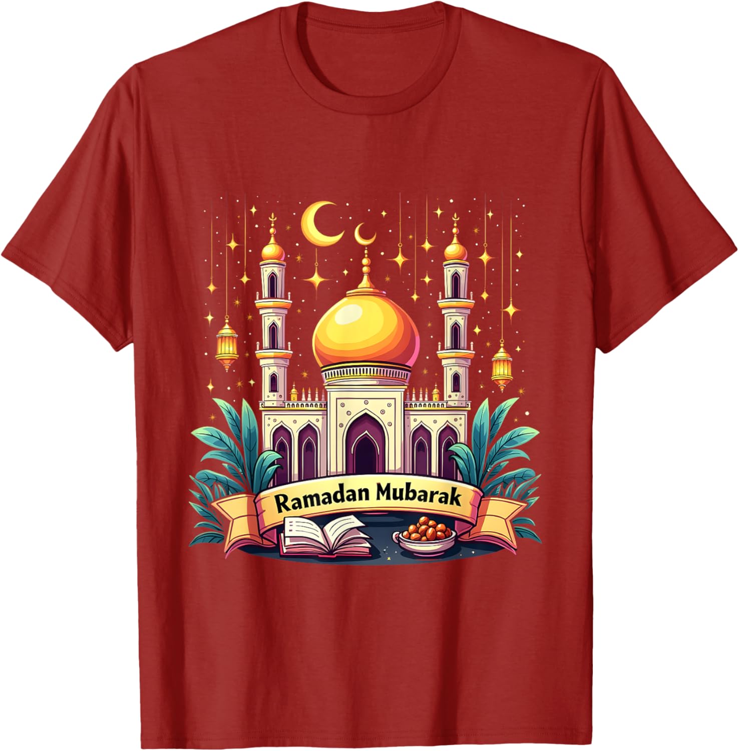 Happy Ramadan Mubarak T-Shirt 2025 Celebrating the Joy of Ramadan - 24