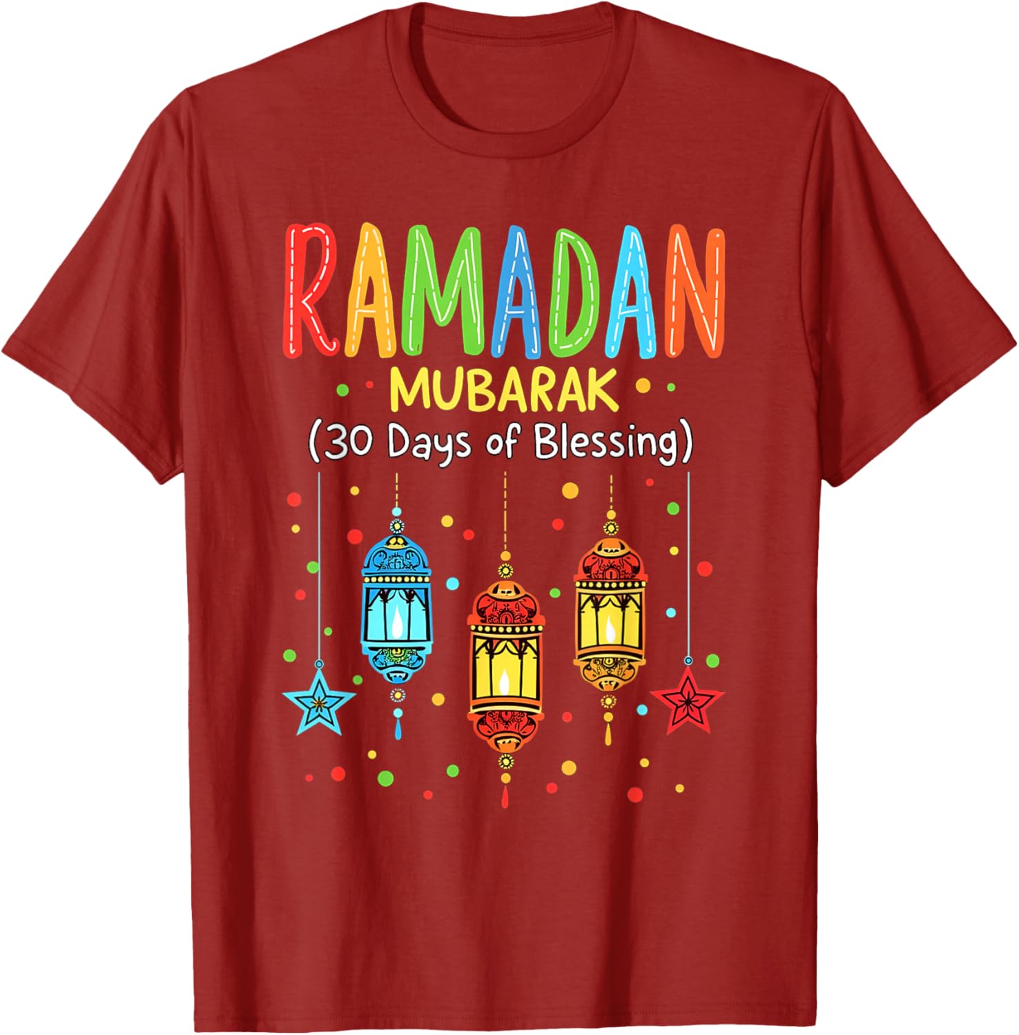Happy Ramadan Mubarak Boys Youth T-Shirt for Kids Casual Wear - 3