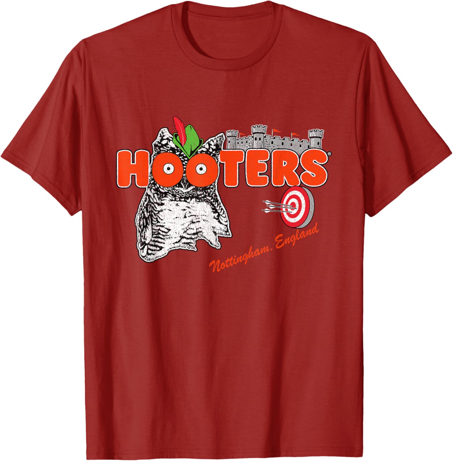 Hooters Birmingham England T-Shirt for Casual Wear and Fan Gear - 7