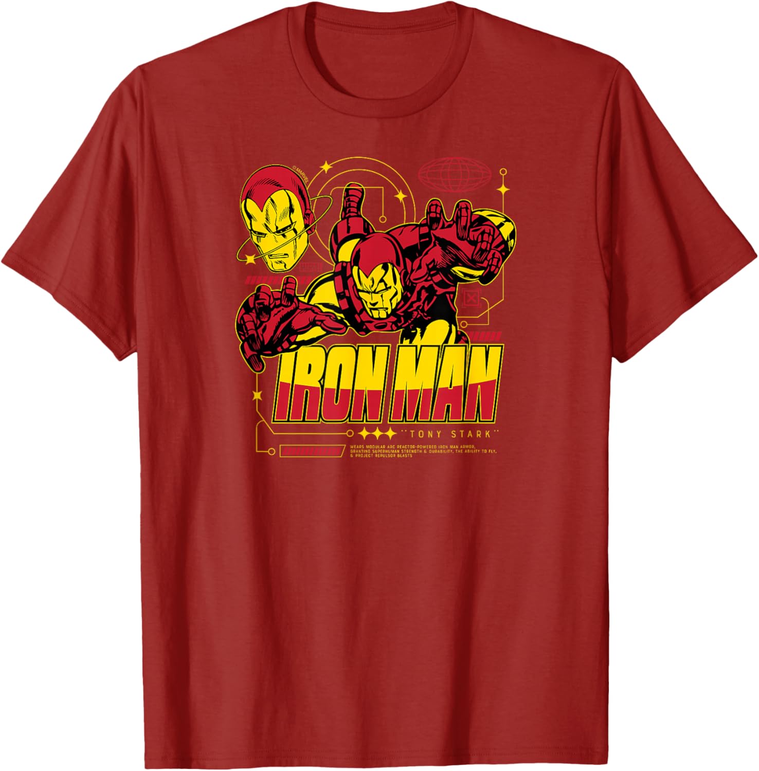 Iron Man Dark Digital T-Shirt for Superhero Fans - Stylish Comfort Wear - 9