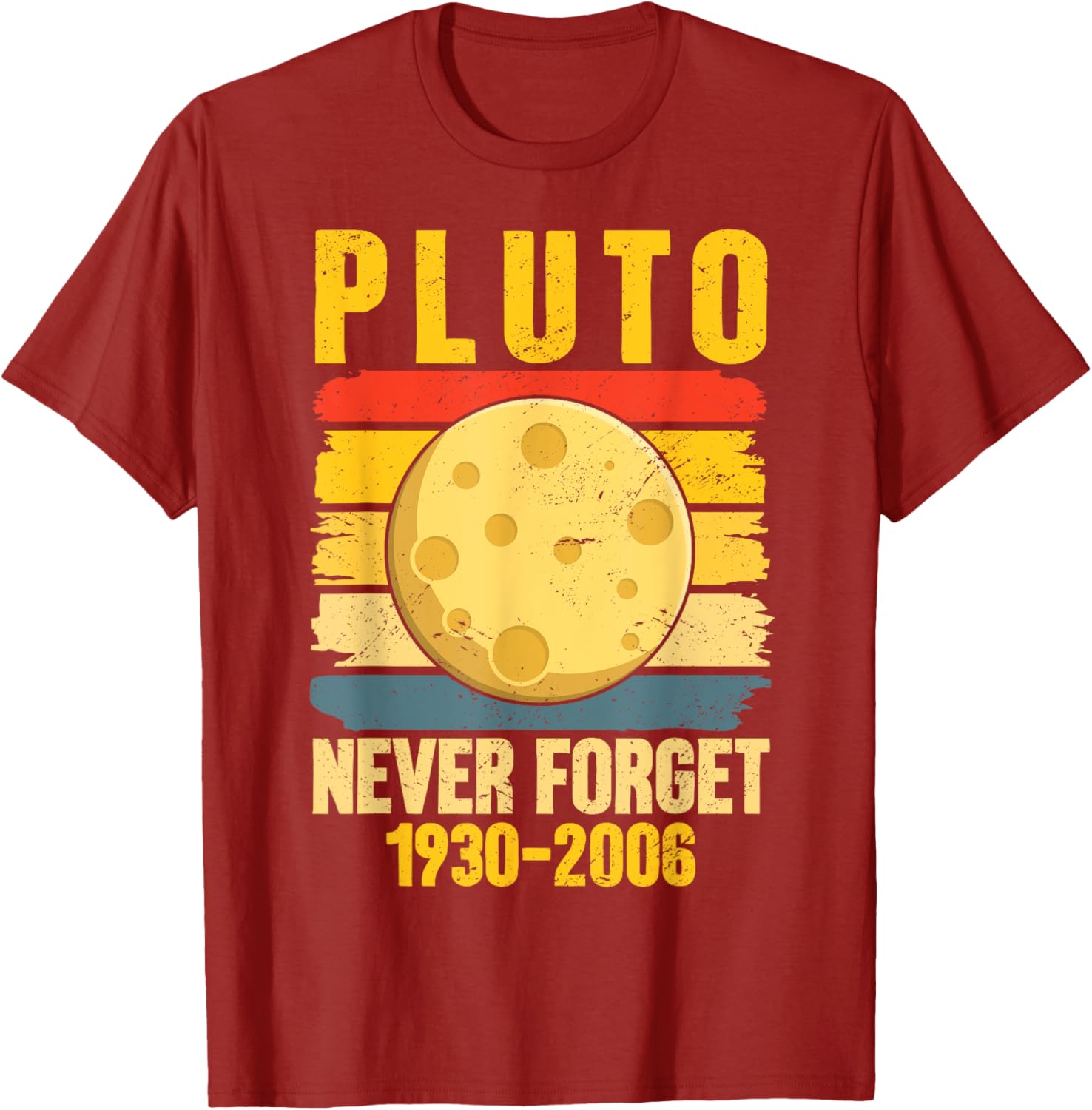 Funny Never Forget Pluto Retro Astronomy T-Shirt for Space Lovers - 12