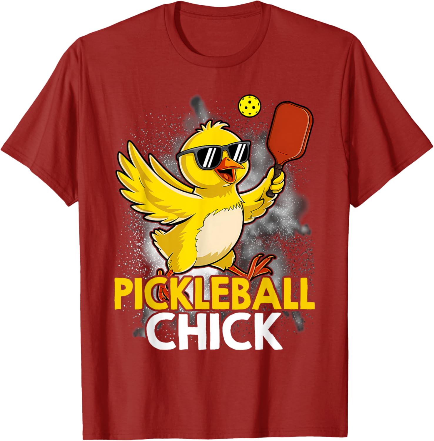 Funny Pickleball Chick T-Shirt for Women Girls Kids Toddler - 8