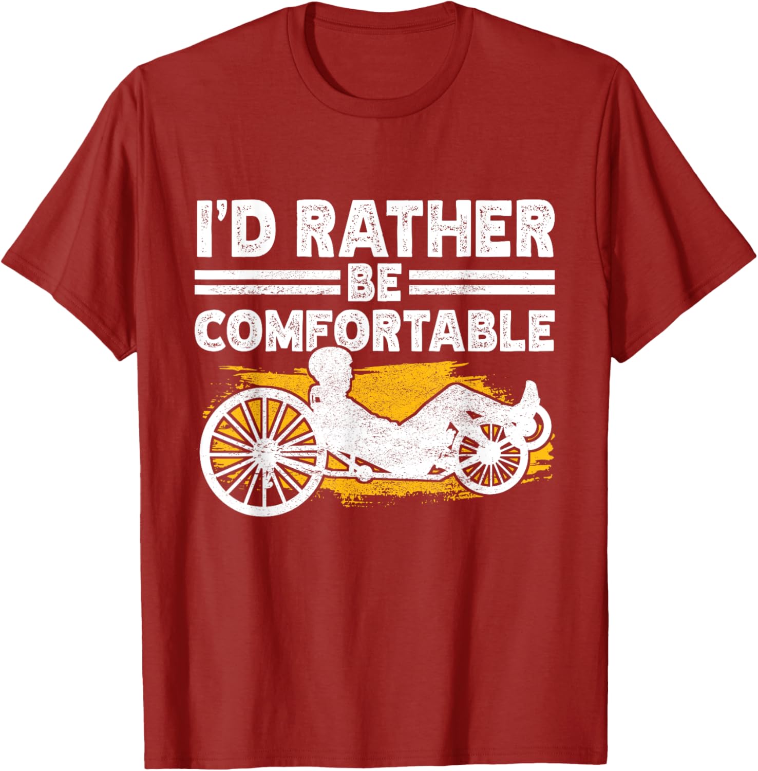Recumbent Trike Cycling Bike T-Shirt for Comfortable Rides and Style - 7